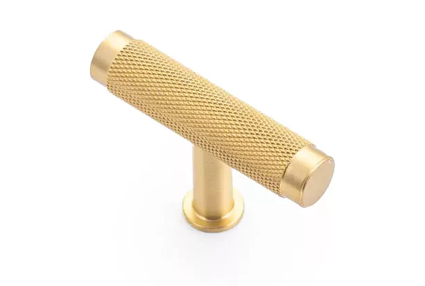 Brushed Brass T-knob