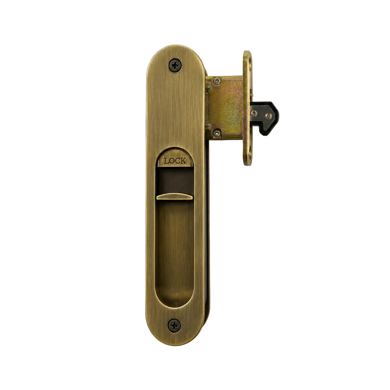 Privacy Cavity Sliding Door Handle Set