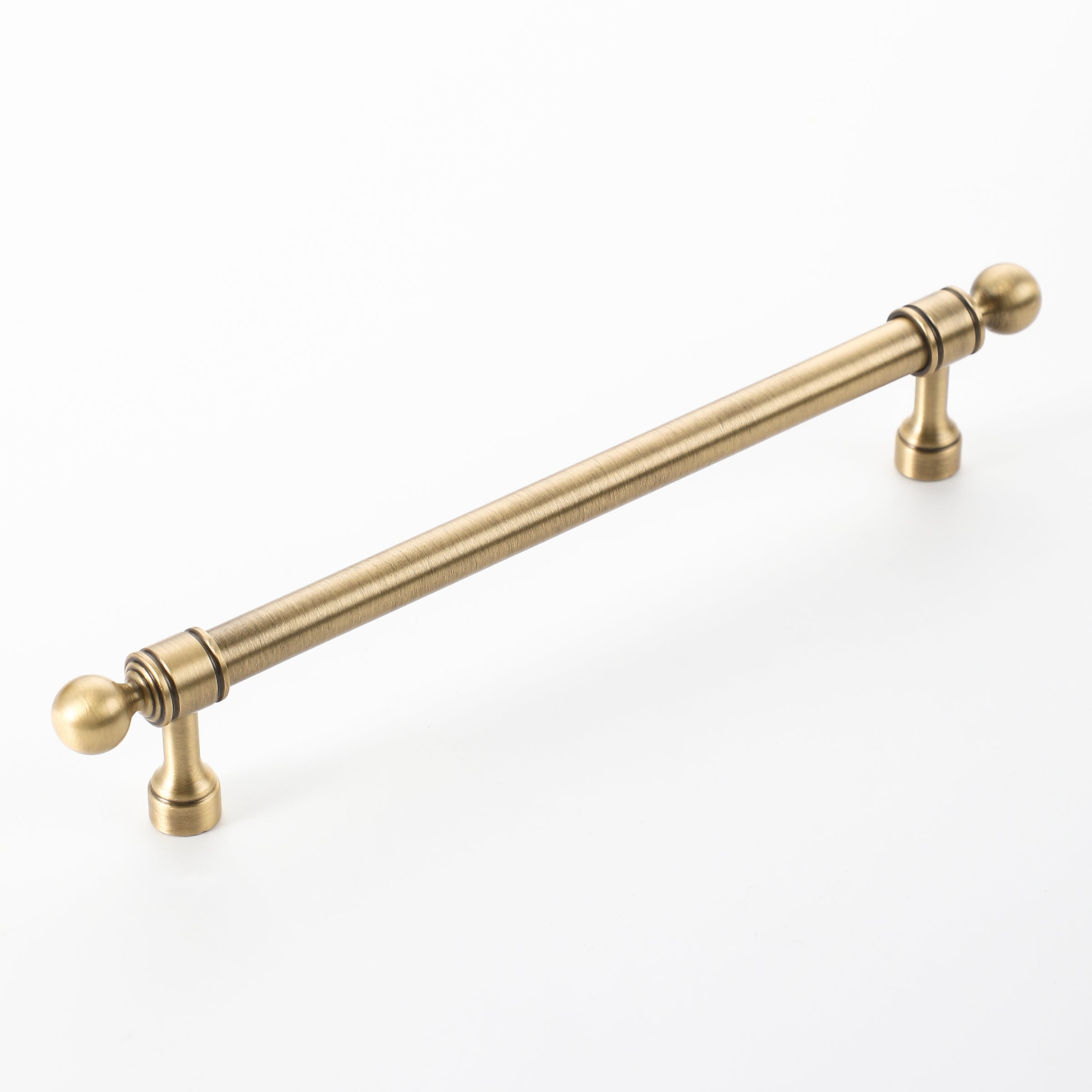 Glossy Grace Handles Aged Brass 205 mm