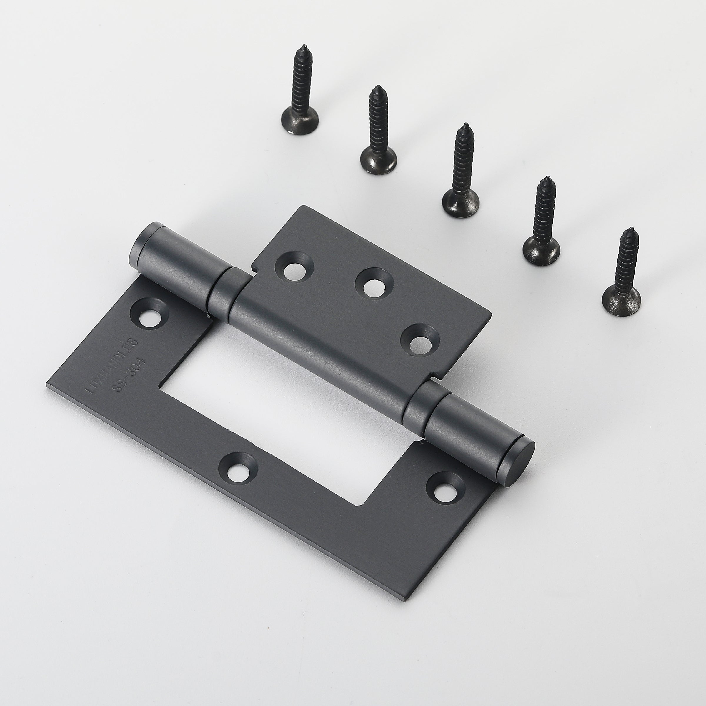 Ball Bearing Fast Fix Stainless Steel Hinge- set view