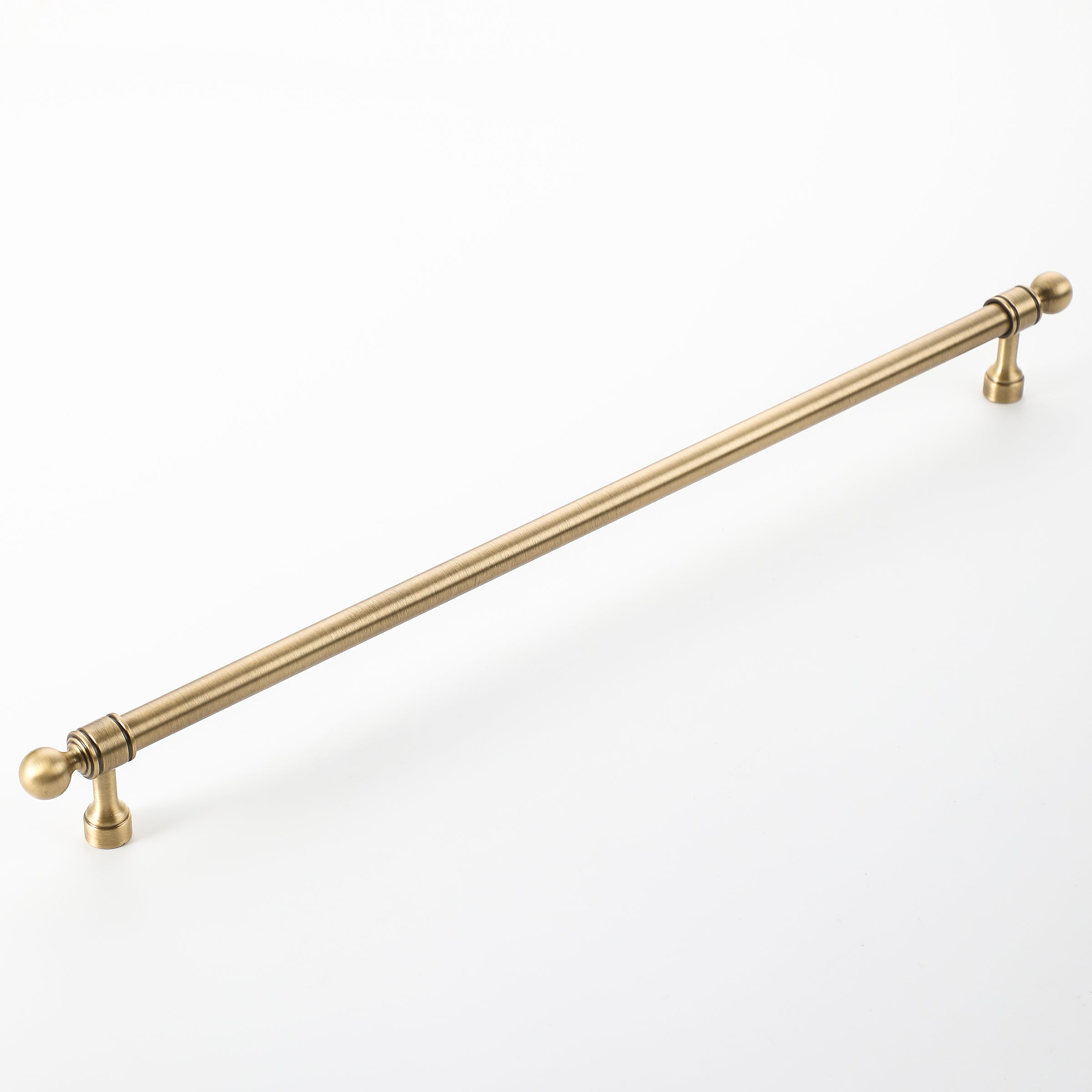 Glossy Grace Handles Aged brass 366 mm