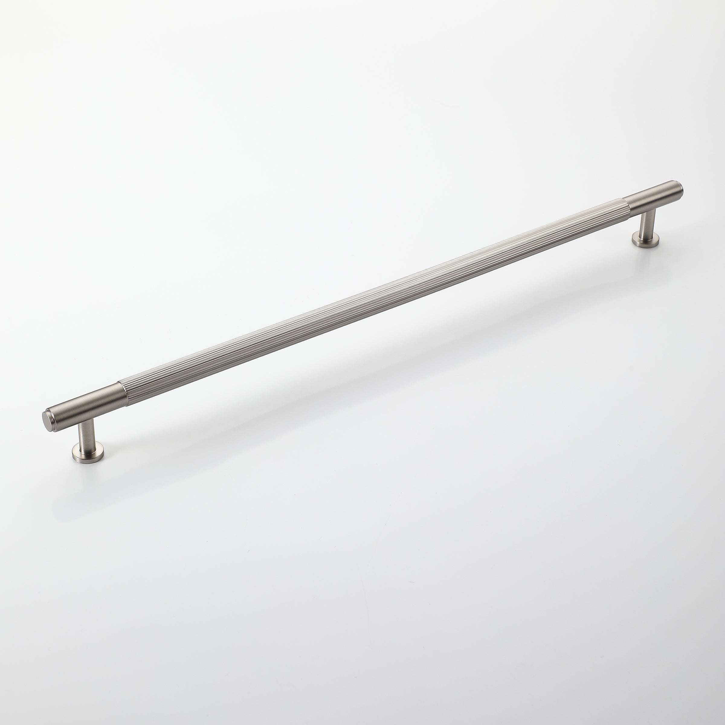 Stria Brass Handle-Brushed Nickel-260 mm