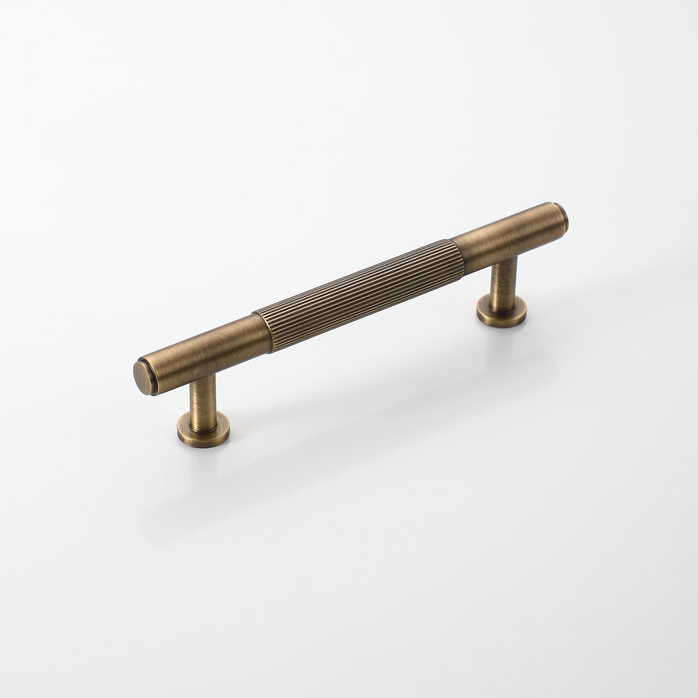 Stria Brass Handle-Antique Brass-100 mm
