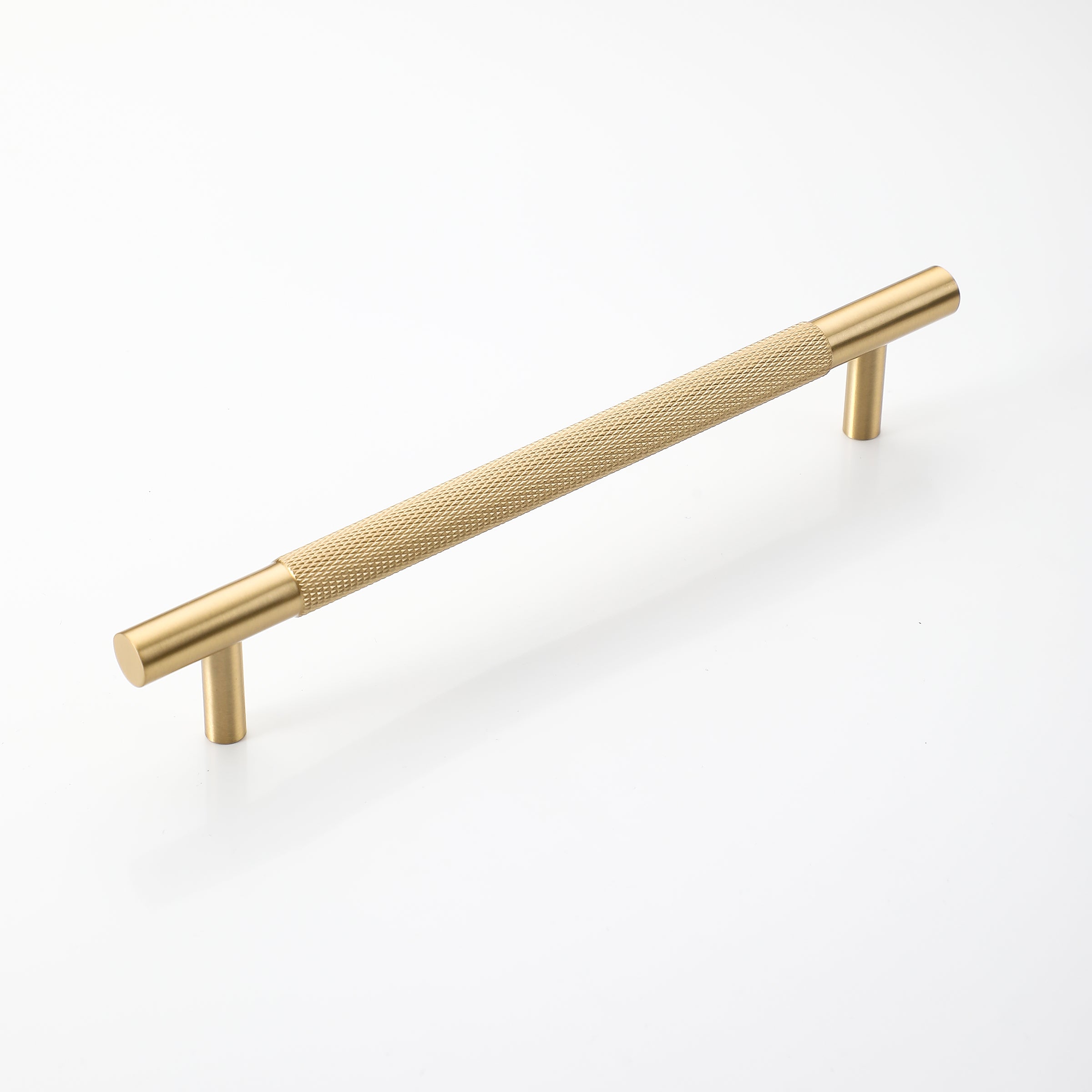 Knurled Brass Handles