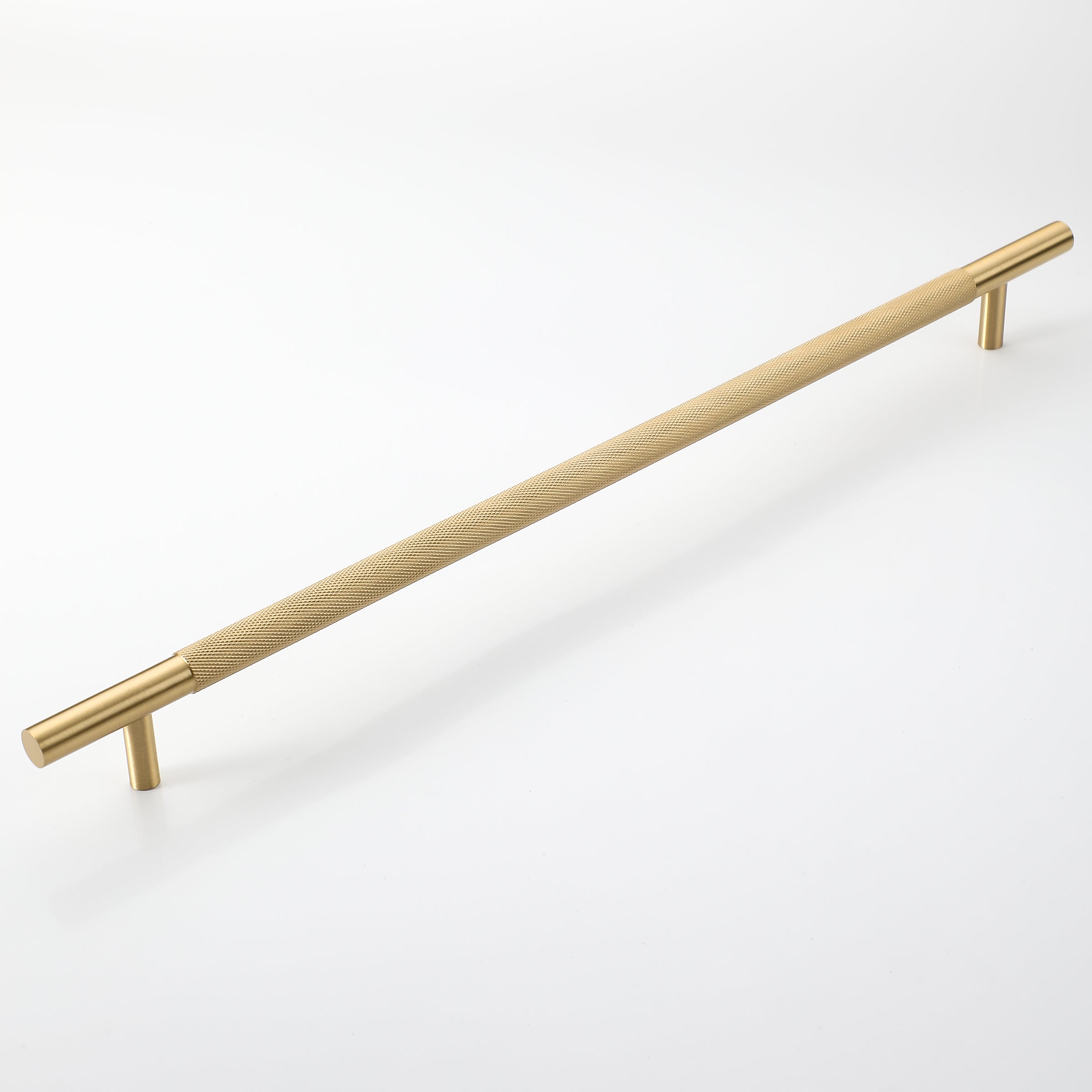 Knurled Brass Handles