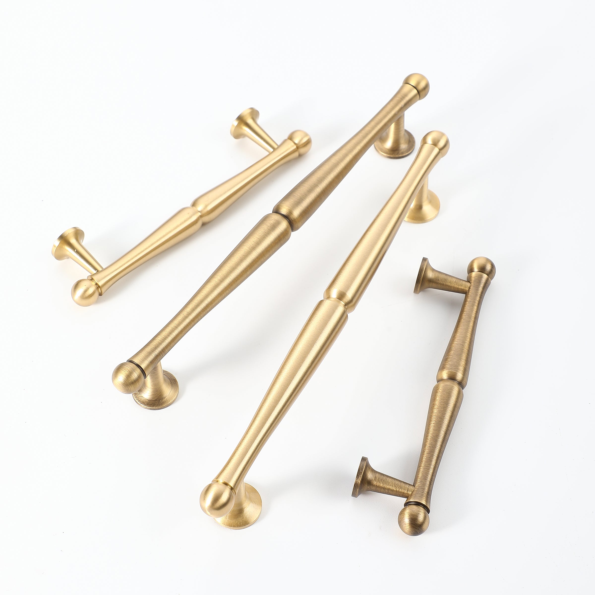 Round Antique Brass Handle