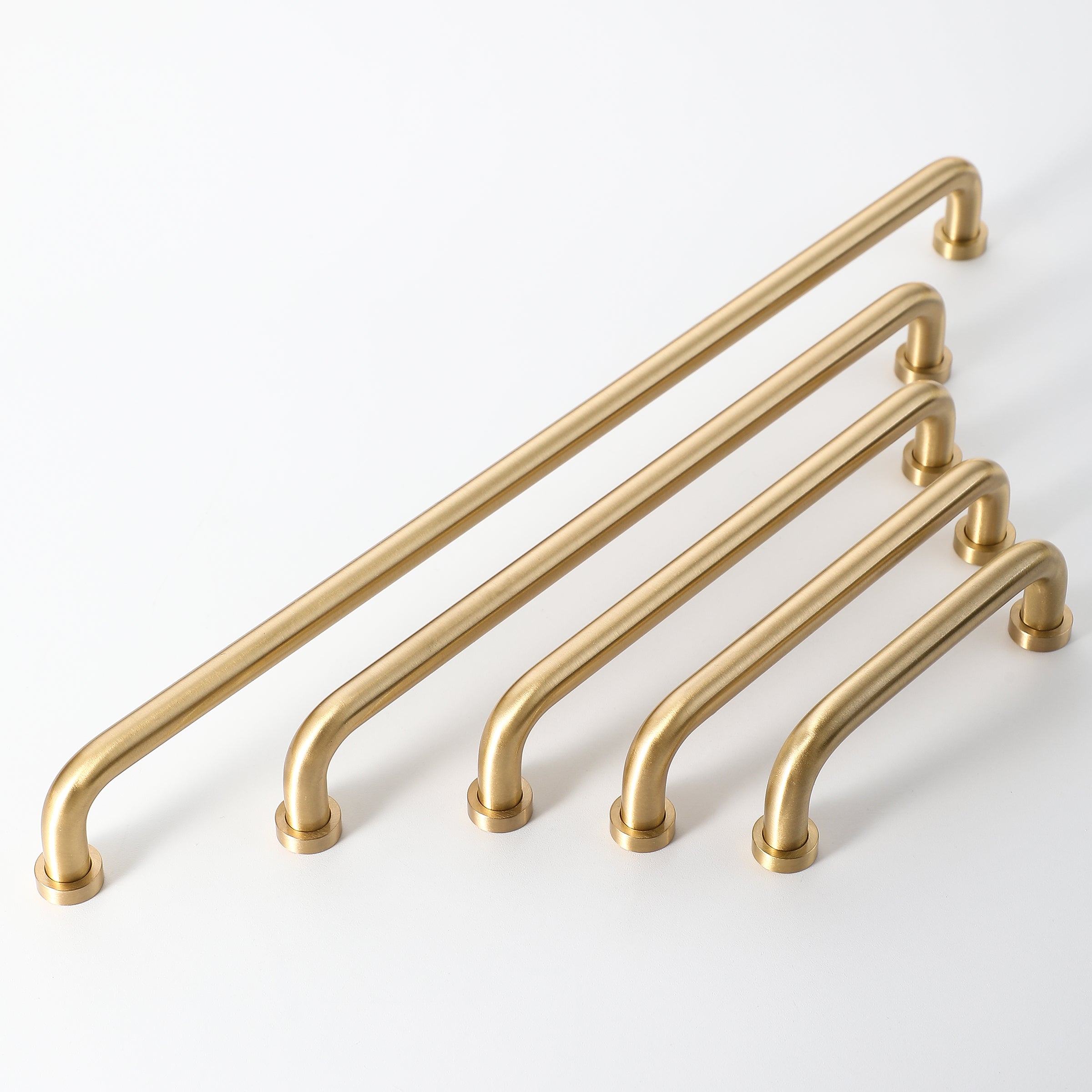 Curve D Brass Handle