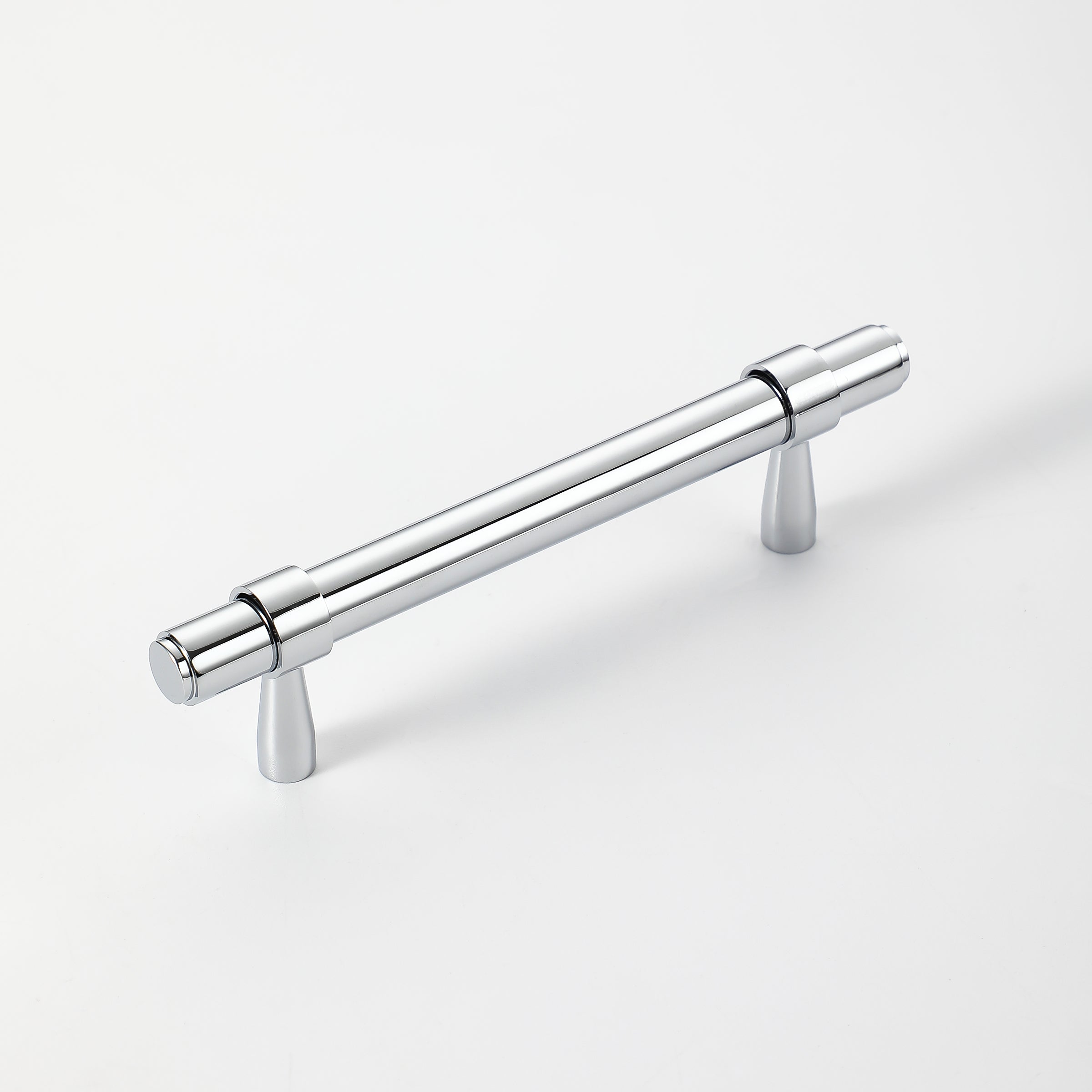 Belgravia Brass Handle-Polished Chrome-95 mm