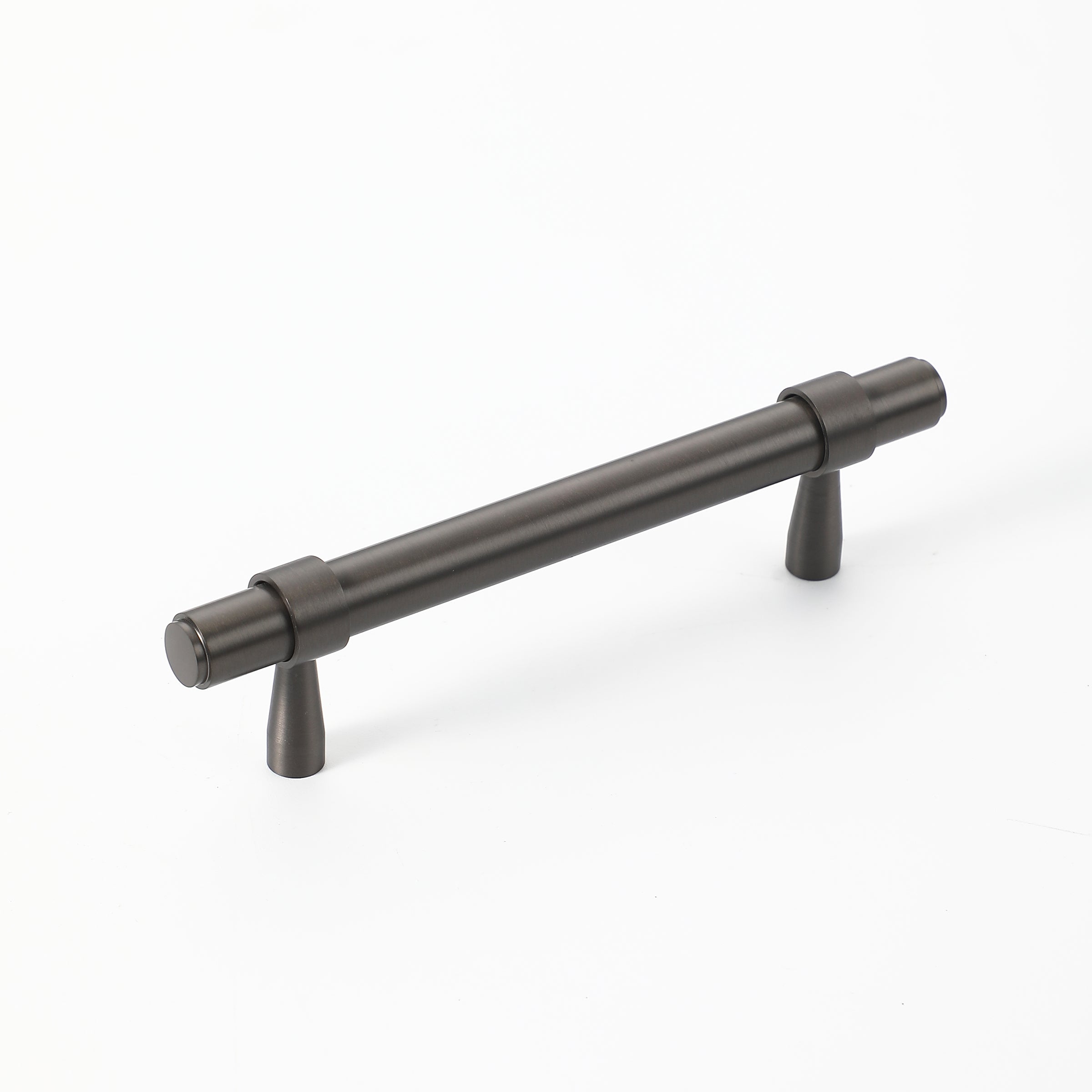Belgravia Brass Handle- gun metal- 95 mm