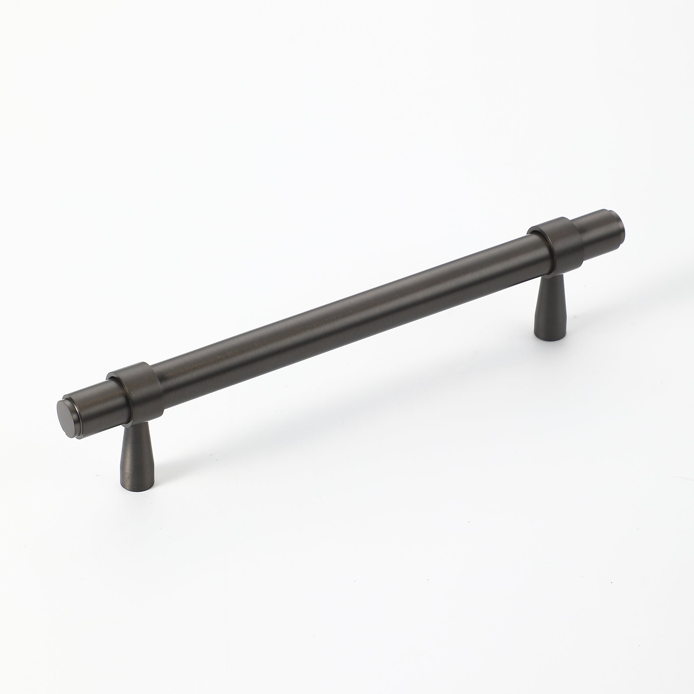 Belgravia Brass Handle- gun metal- 139 mm