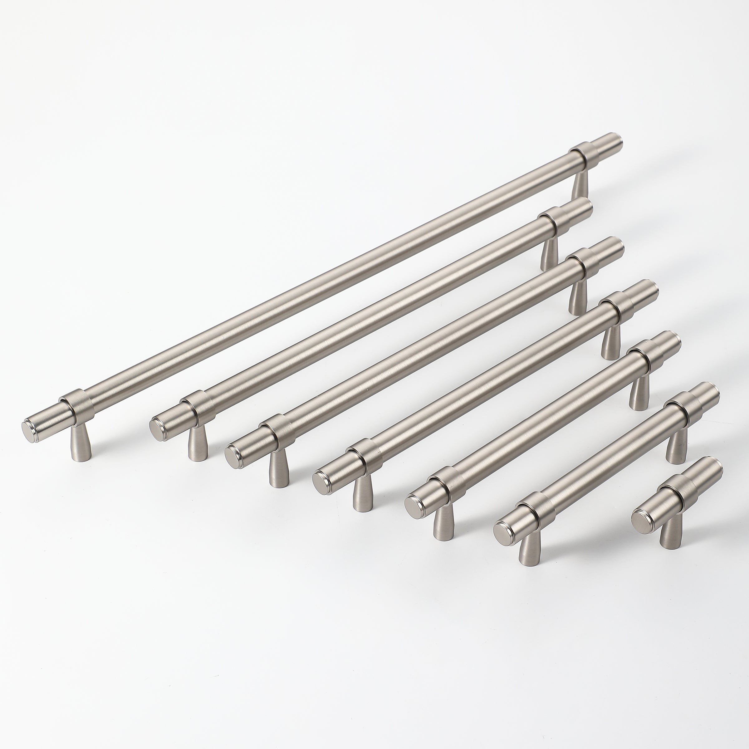 Belgravia Brass Handle-all sizes-polished chrome