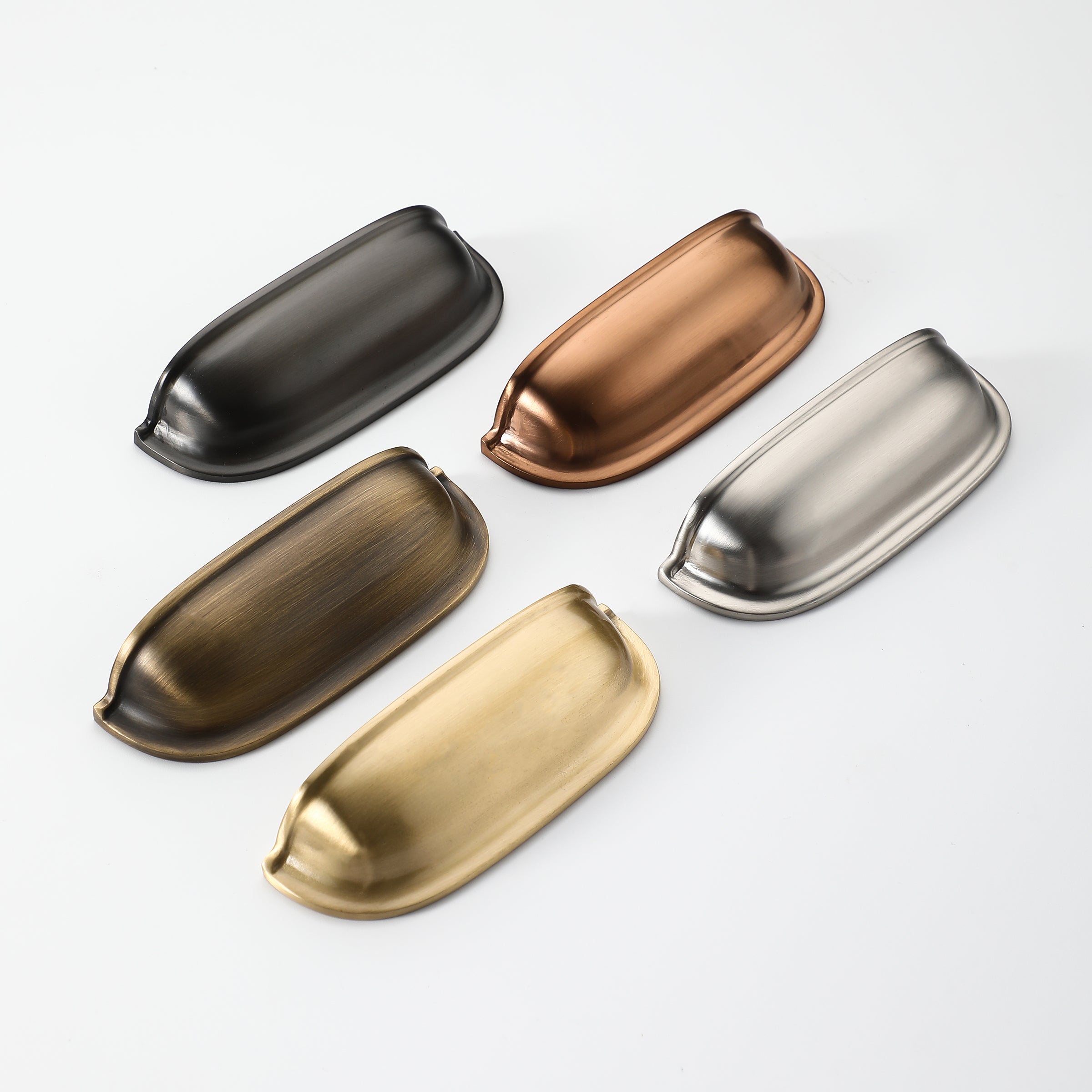 Vintage Arch Brass Pulls