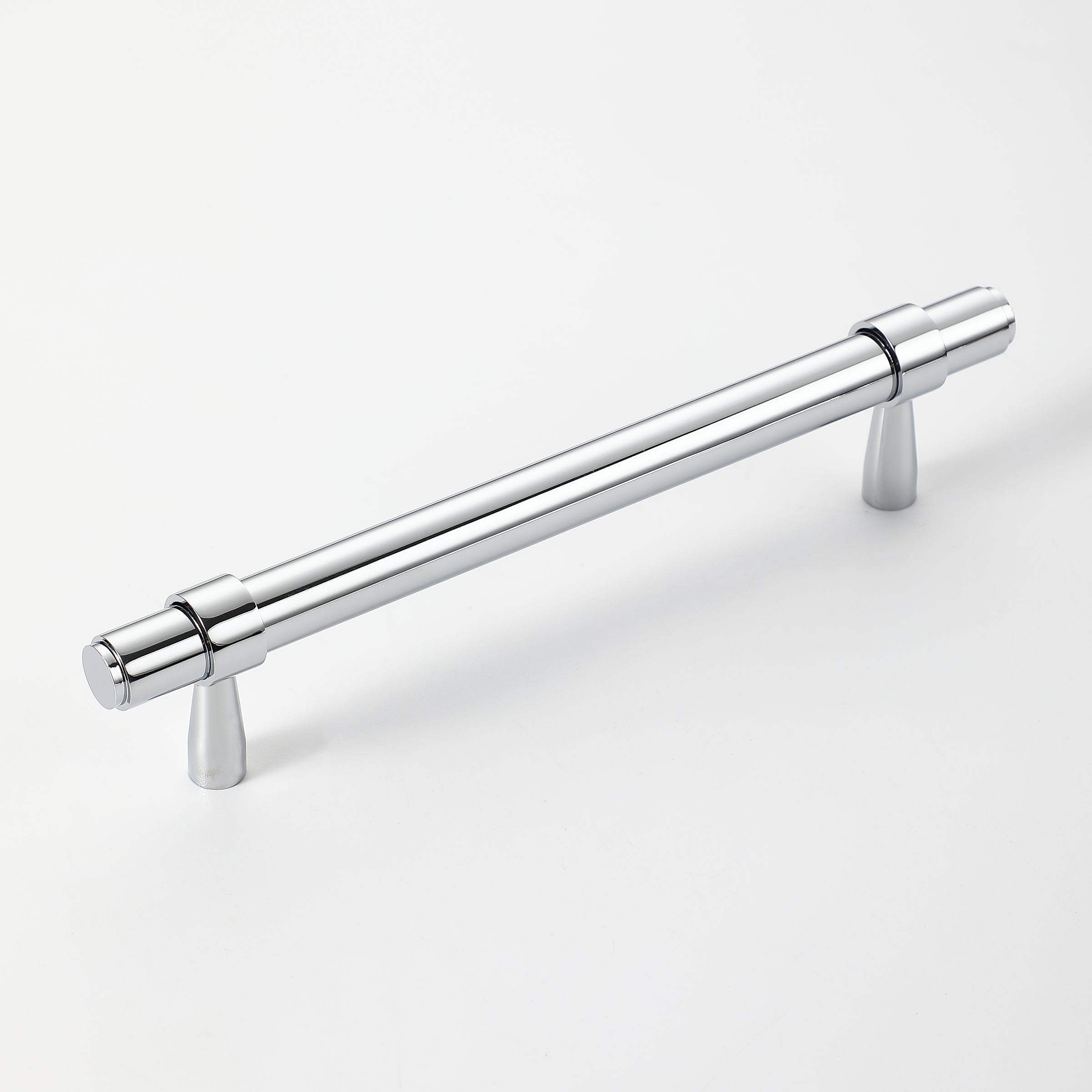 Belgravia Brass Handle-Polished Chrome-139 mm