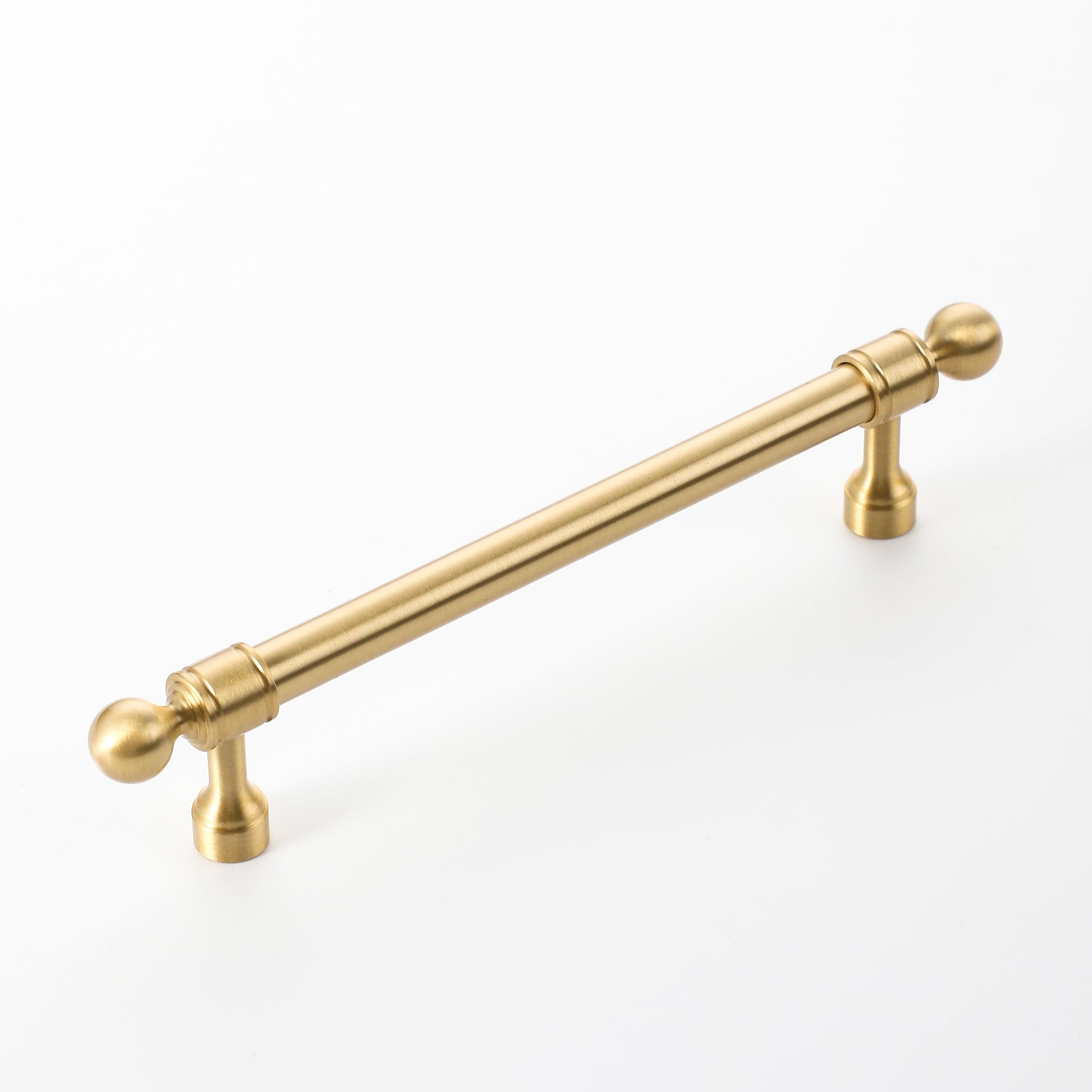 Glossy Grace Handles brushed brass 174 mm