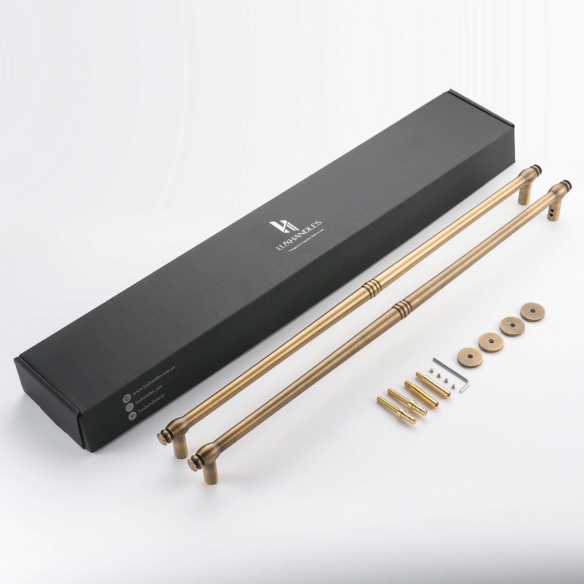 Stratford Brass Entrance Pulls