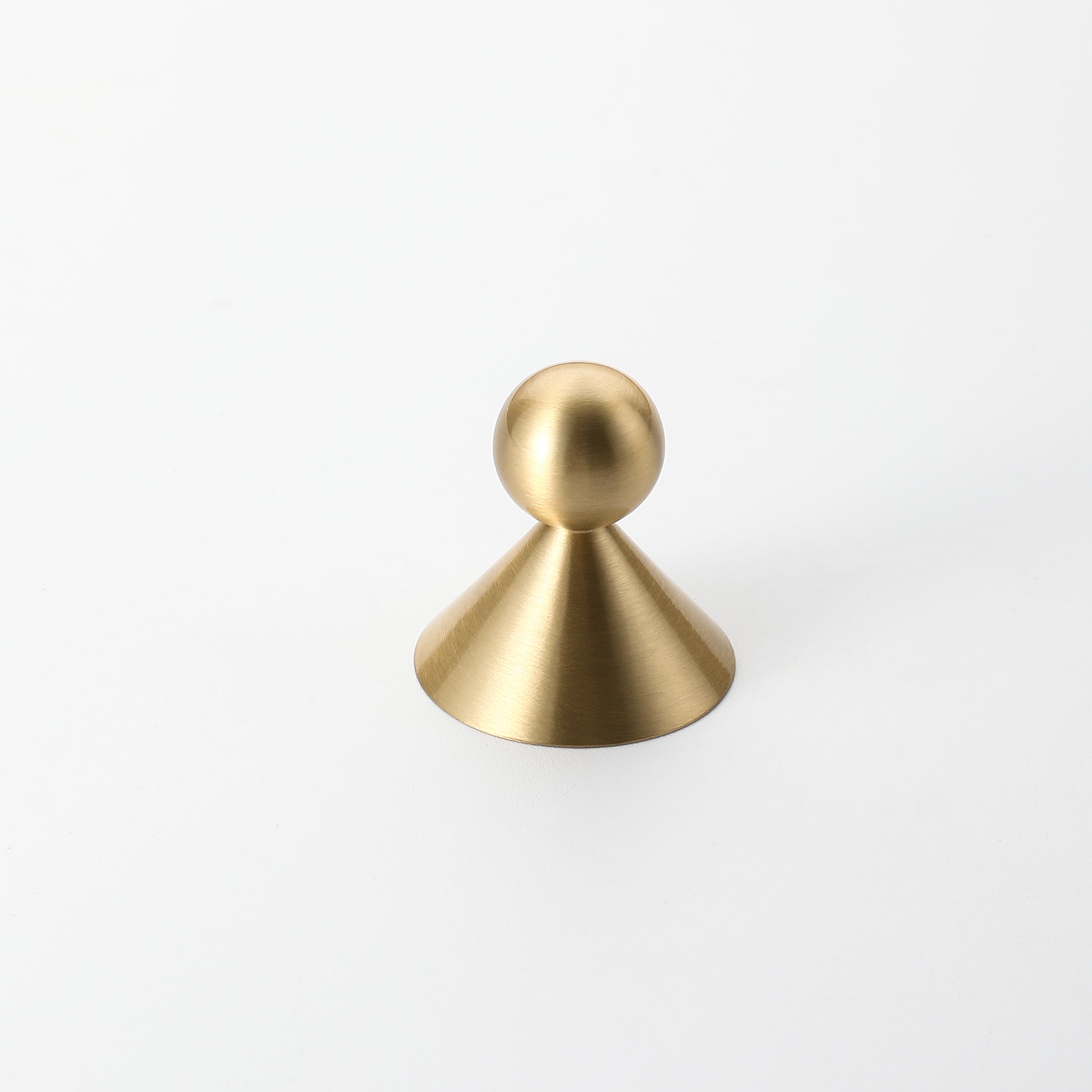 Crest Brass Knob