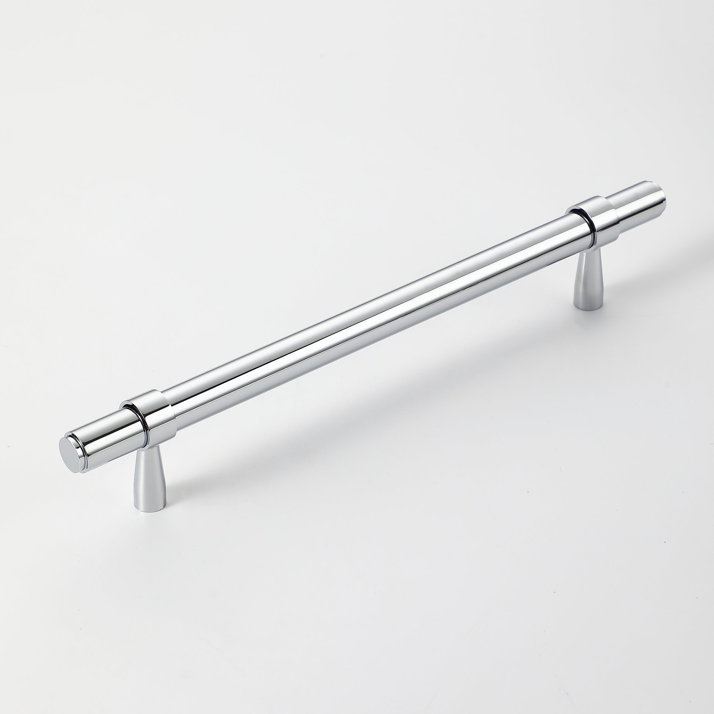 Belgravia Brass Handle-Polished Chrome-168 mm