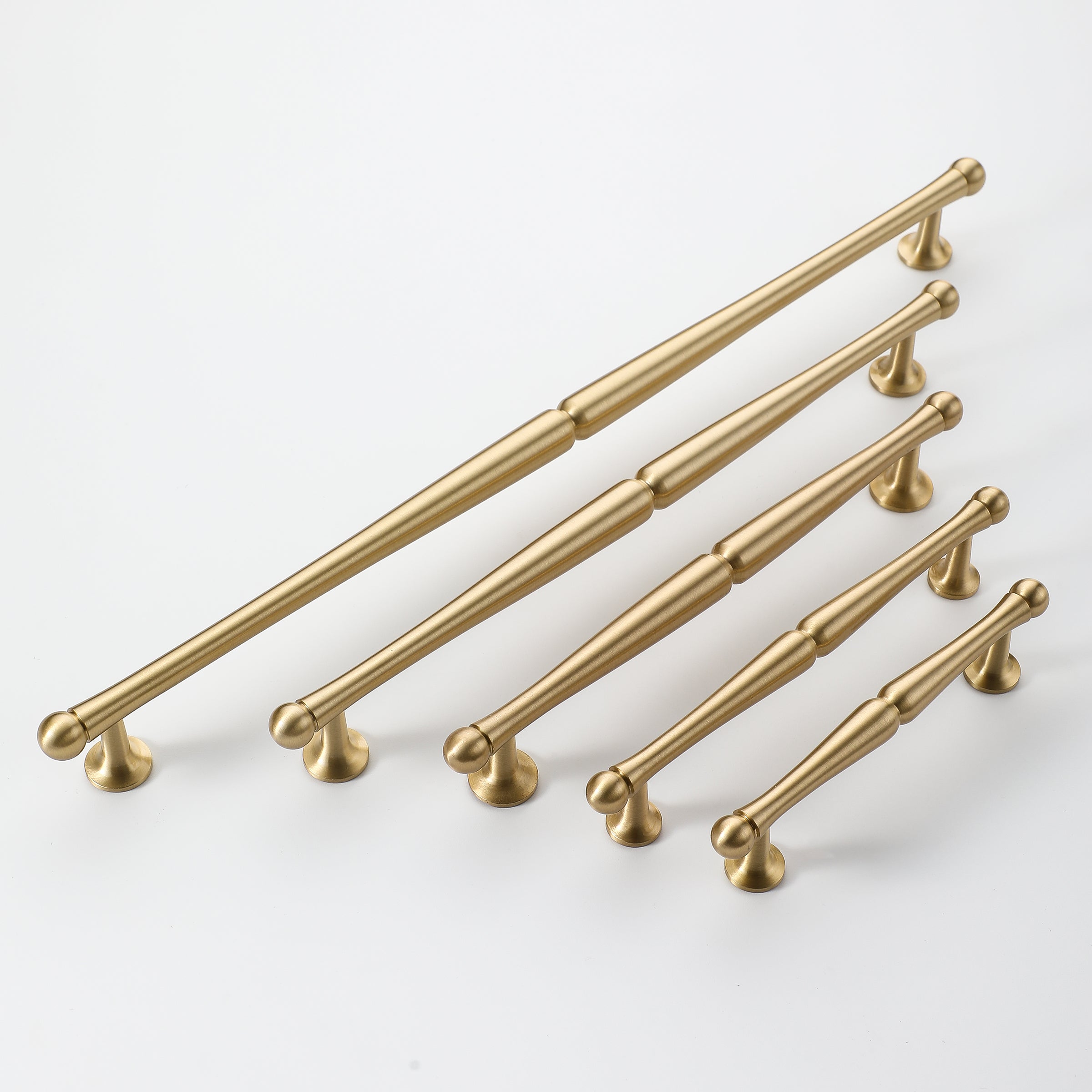 Round Antique Brass Handle