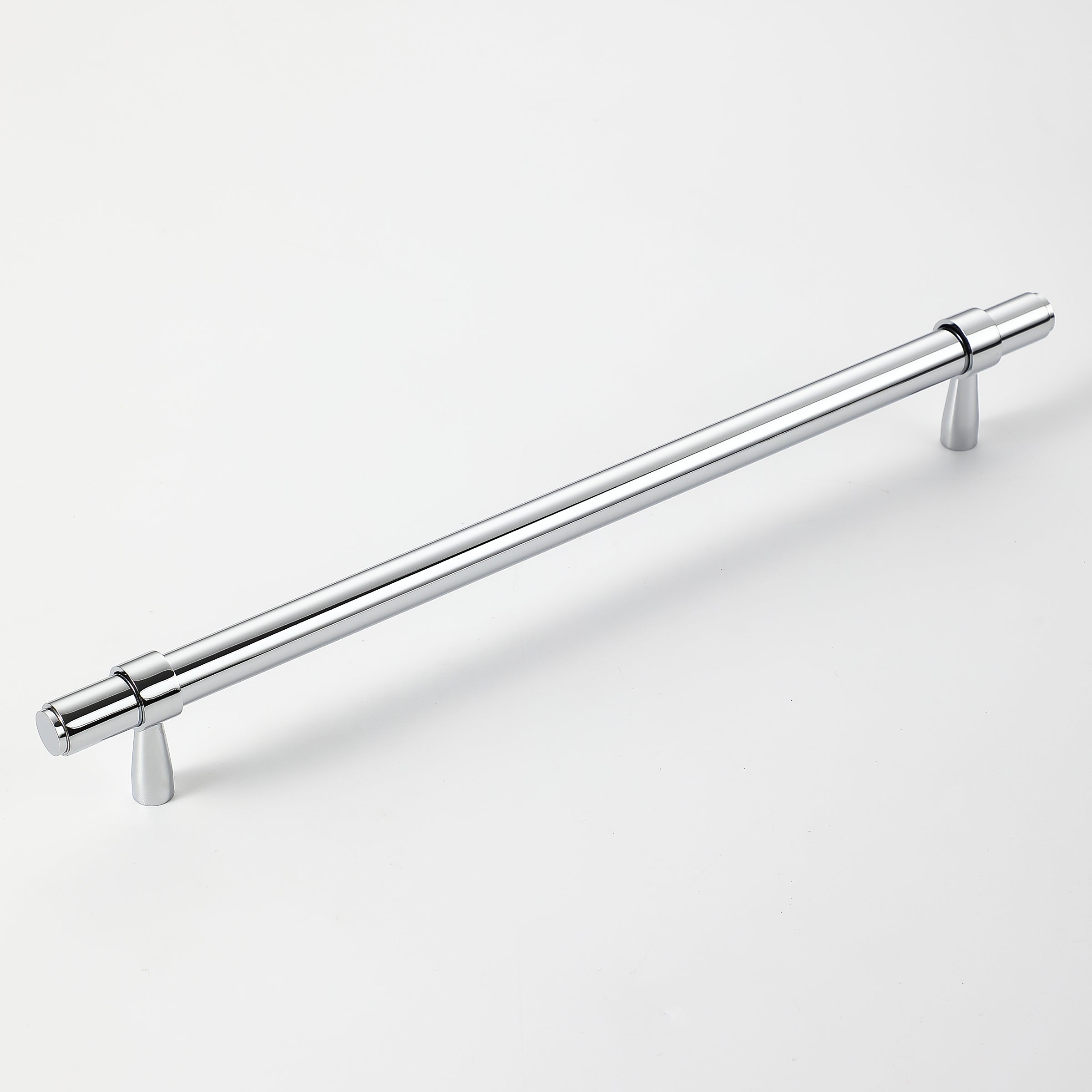 Belgravia Brass Handle-Polished Chrome-240 mm