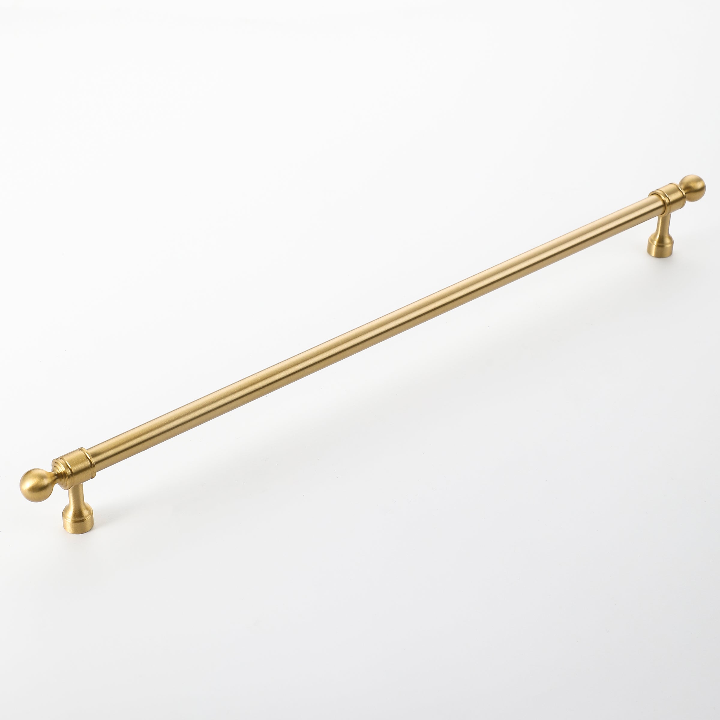 Glossy Grace Handles brushed brass 366 mm