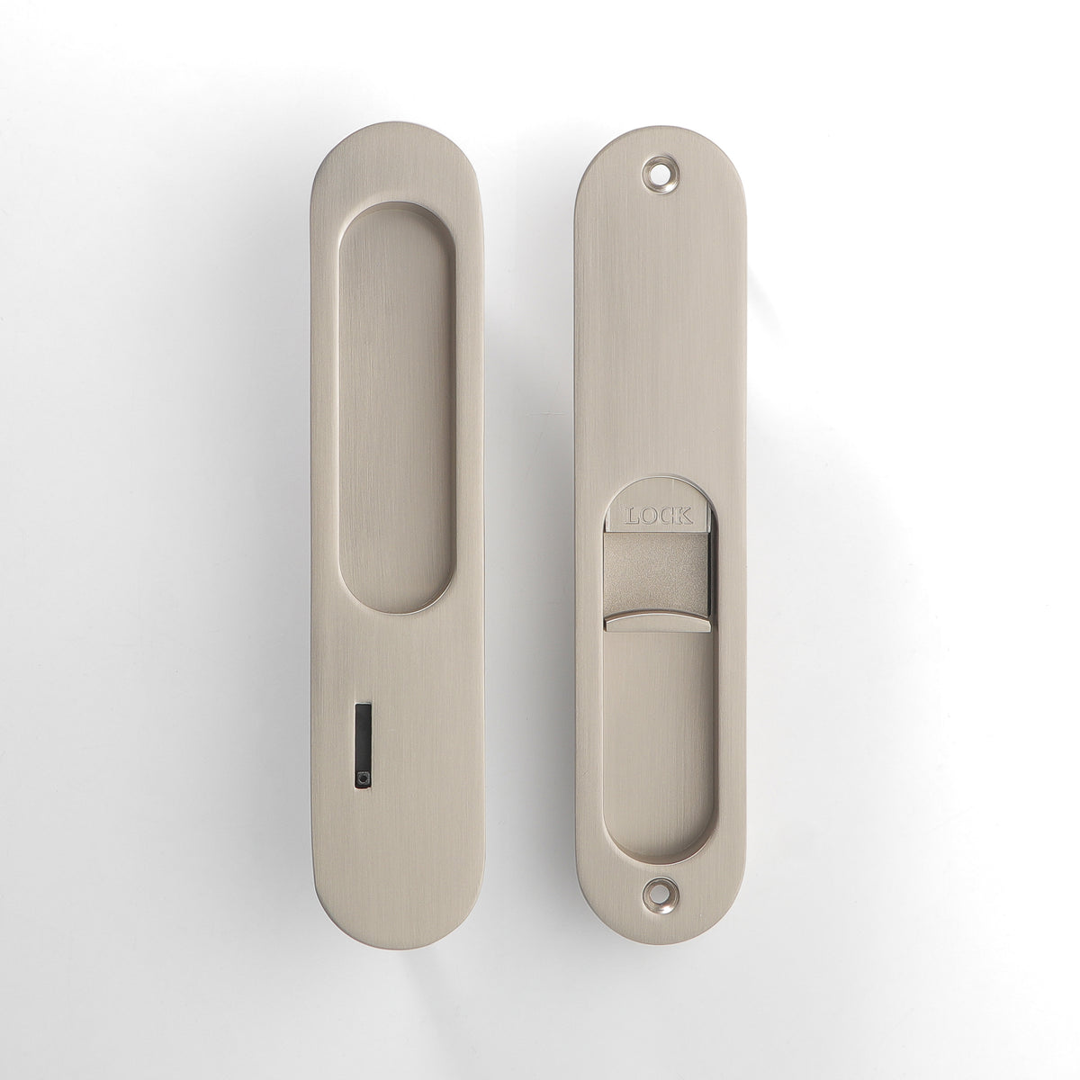 Privacy Cavity Slider Handle Set