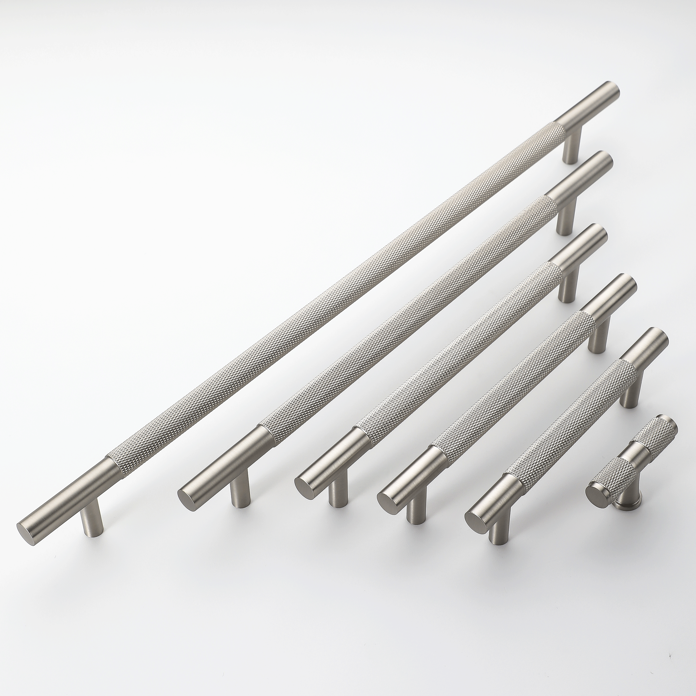 Knurled Brass Handles