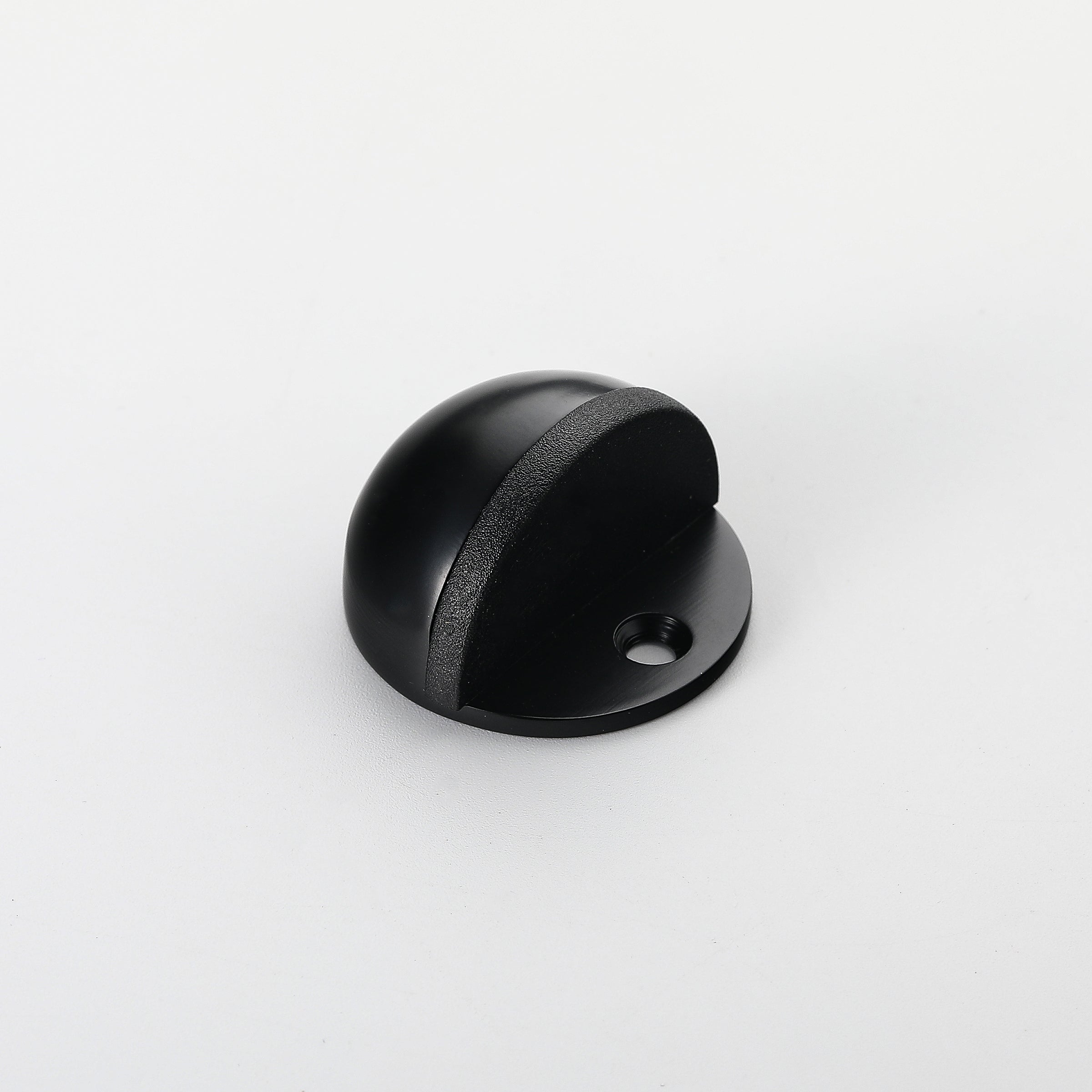 Crescent Half Moon Door Stop-black