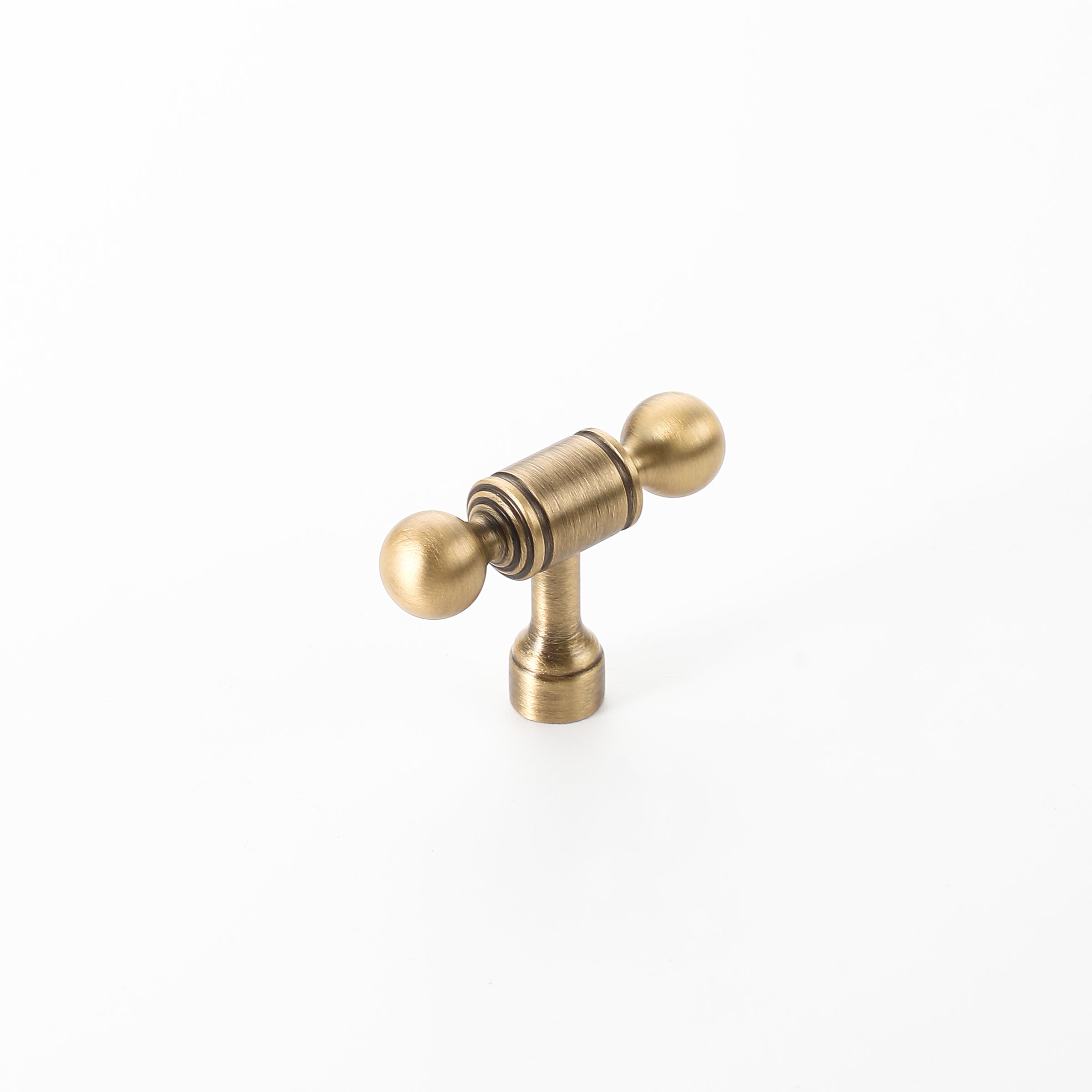 Glossy Grace Handles Aged brass 50 mm