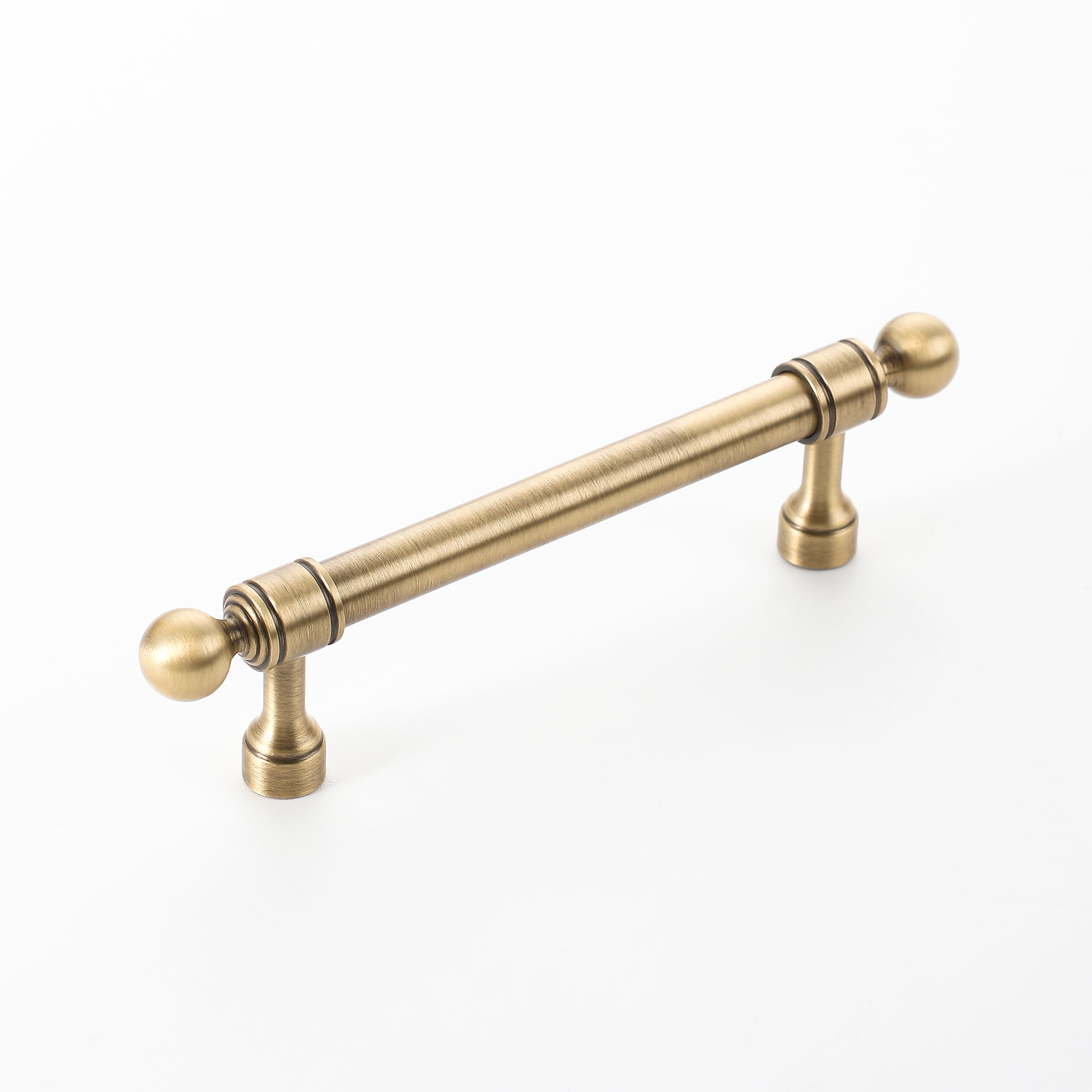 Glossy Grace Handles Aged Brass 174 mm