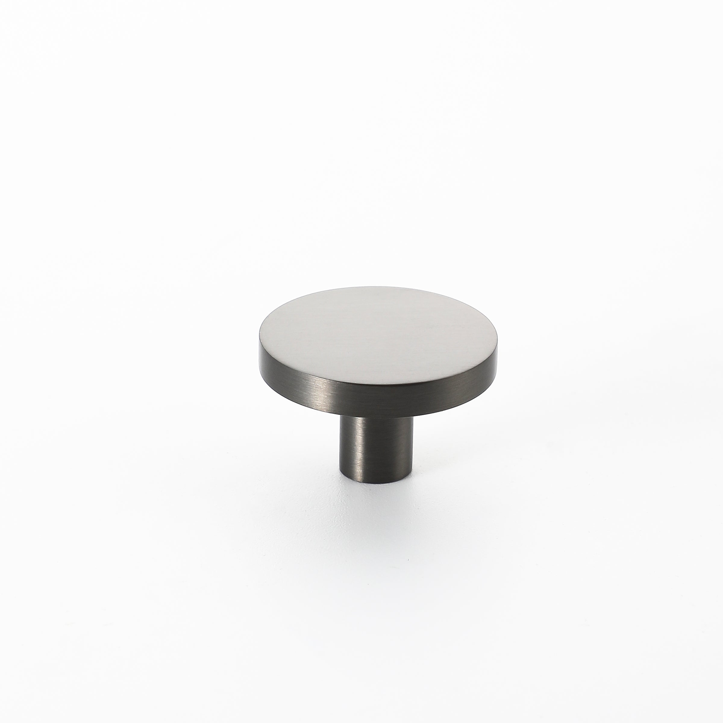 Aura Solid Brass Knob-Gunmetal