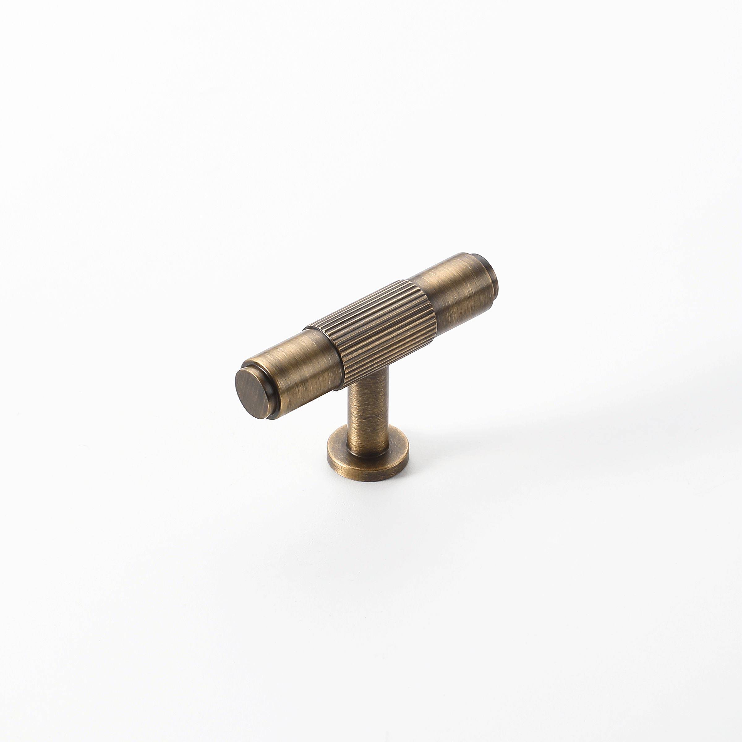 Stria Brass Handle-Antique Brass-50 mm