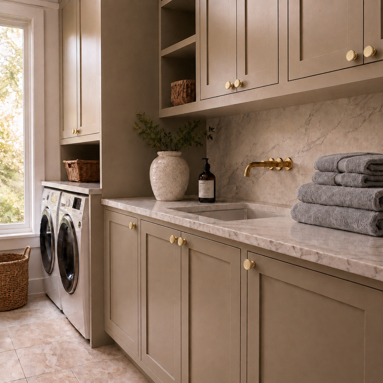 Refined Simplicity, Crafted in Solid Brass