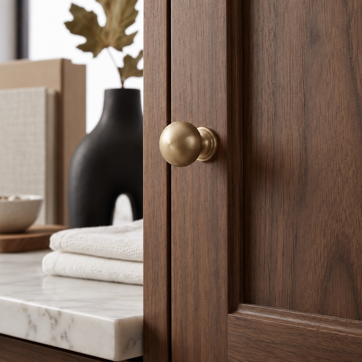 Classic Form in Solid Brass
