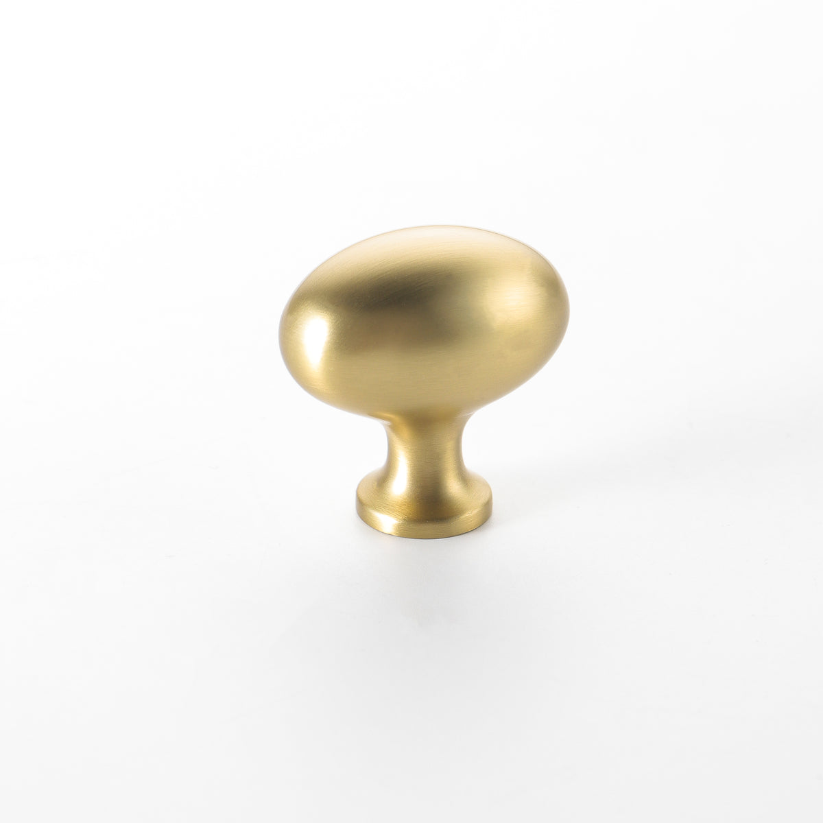 Ellipse Brass Knob
