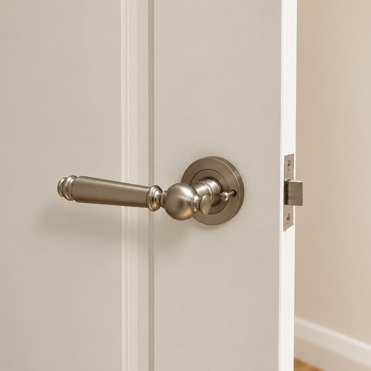 Check the door before you drill