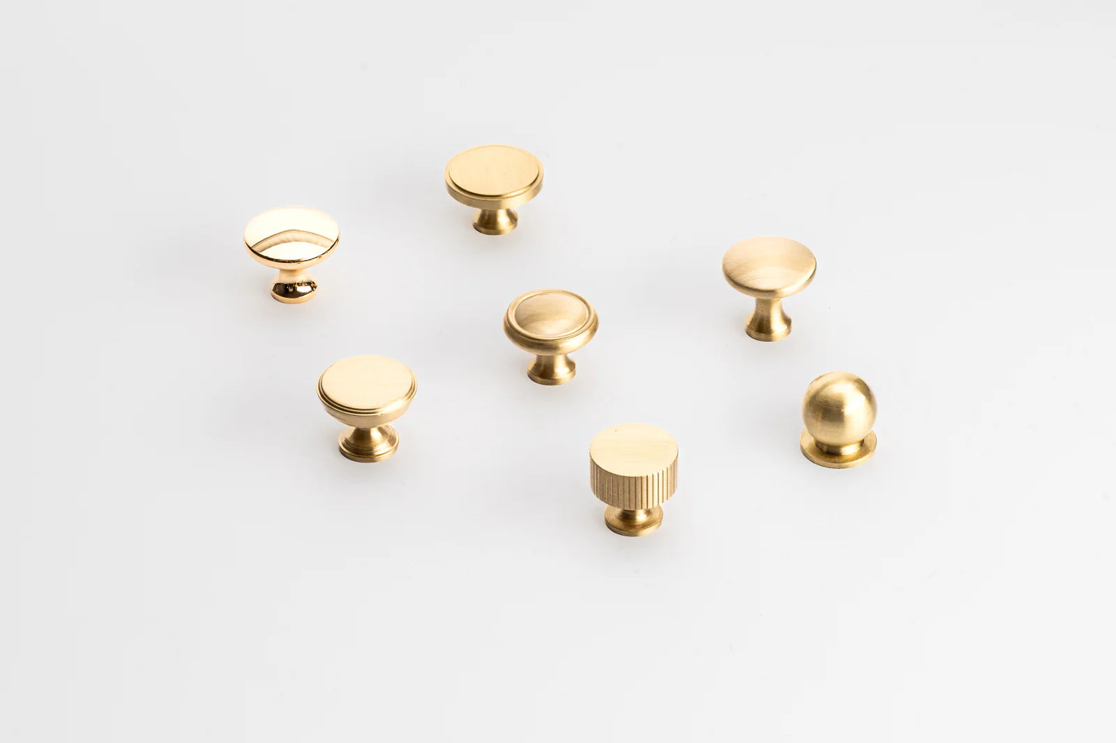 Unlacquered Brass Kitchen Hardware