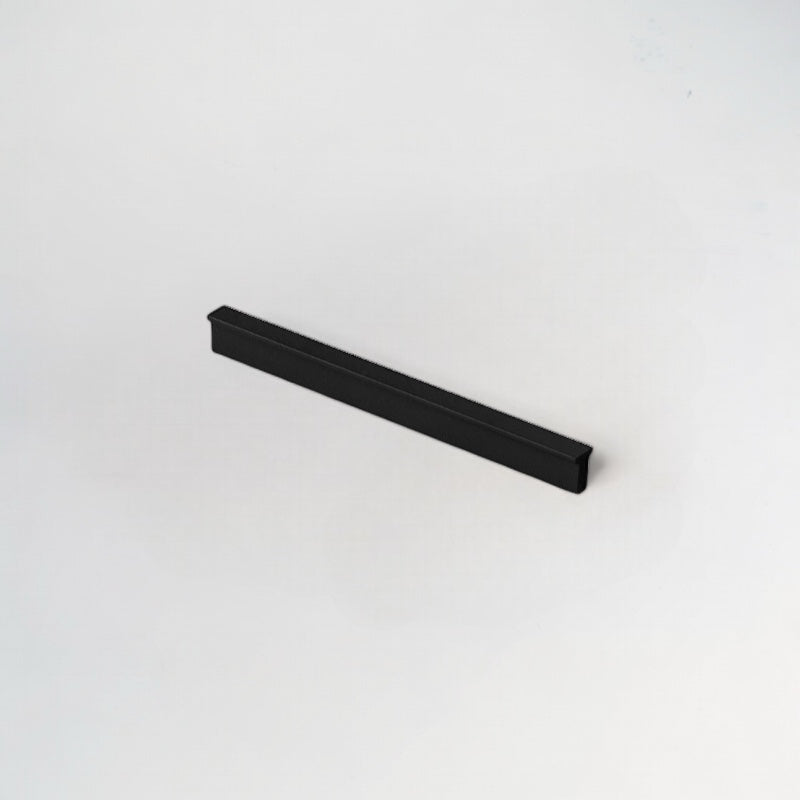 Modernist Matte Black Bar Pull