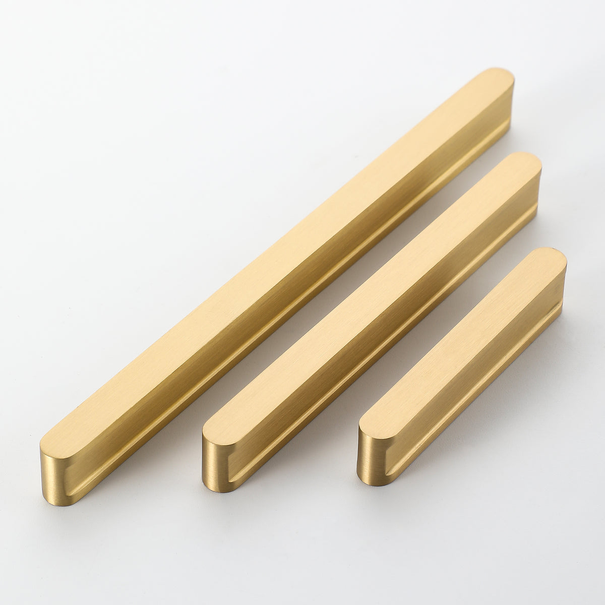 Oval Brass Cabinet Pulls