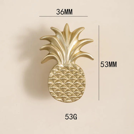Pineapple Solid Brass Knobs