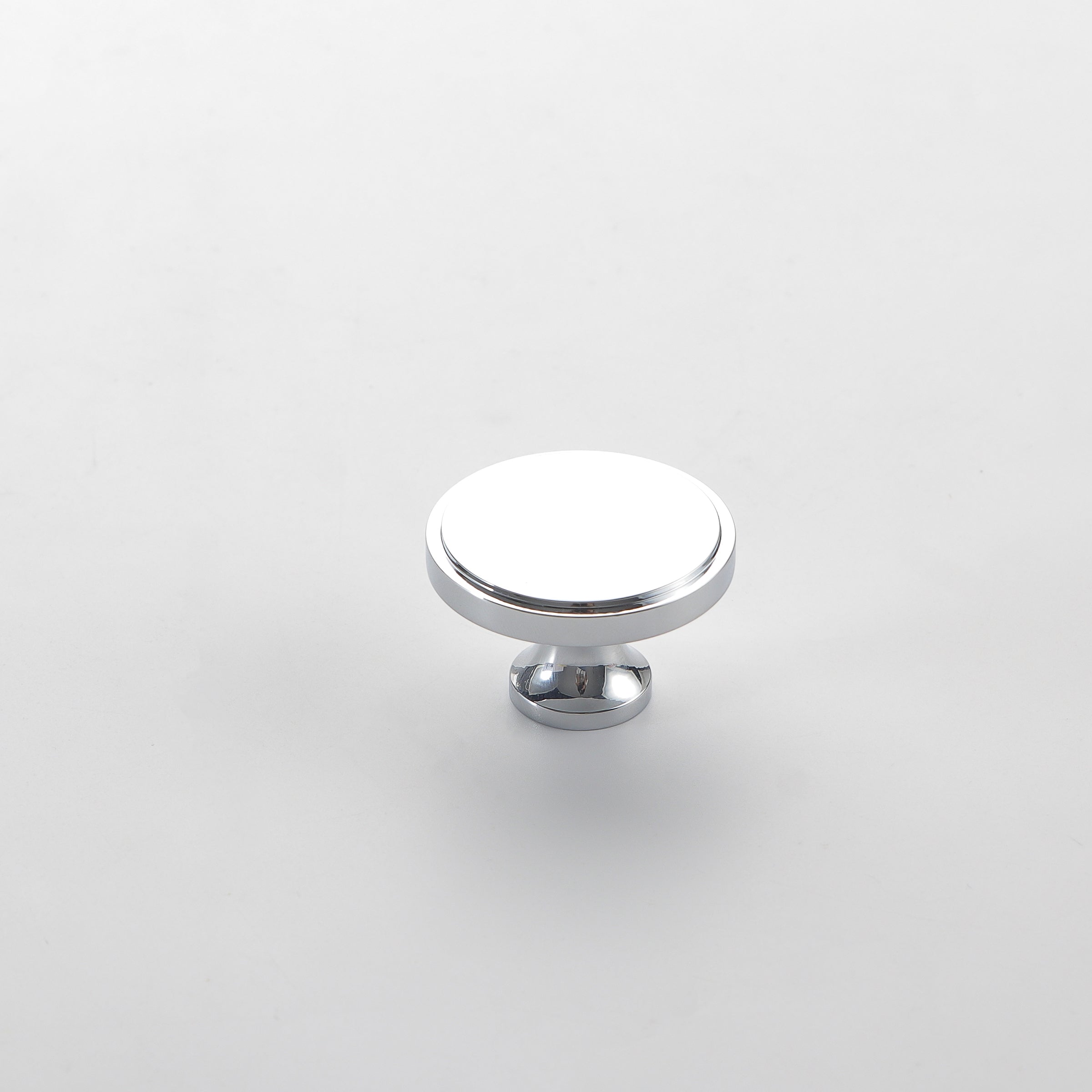 Belgravia Brass Knob in Polished Chrome, product photo