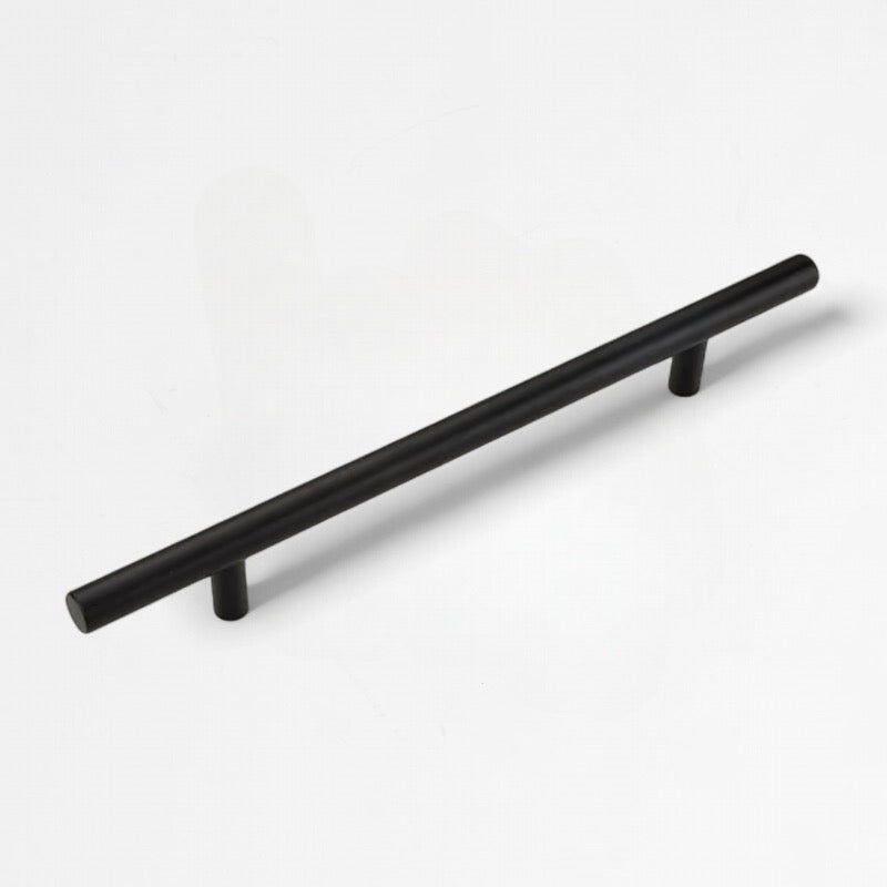 Modern Round Matt Black Handle