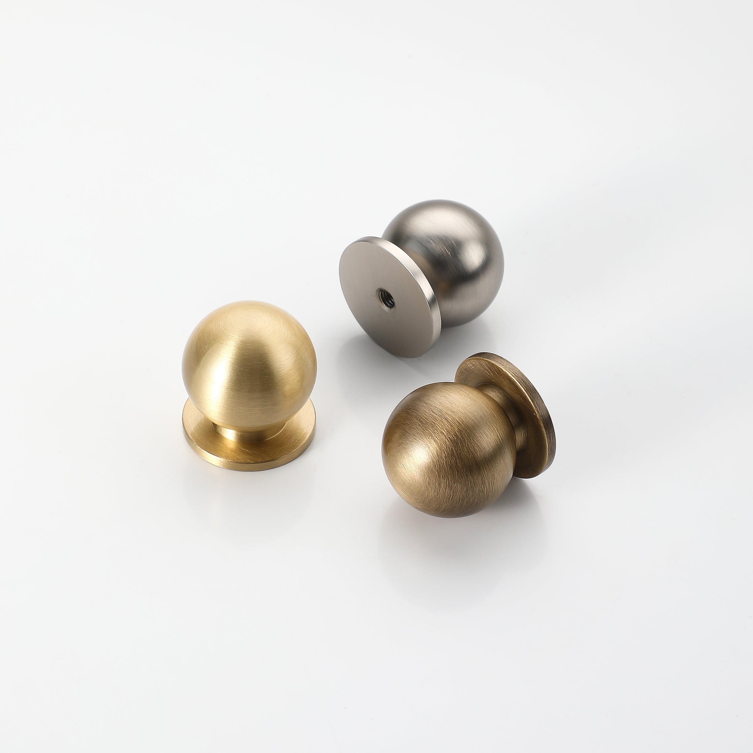 Curve D Brass Collection - Knob