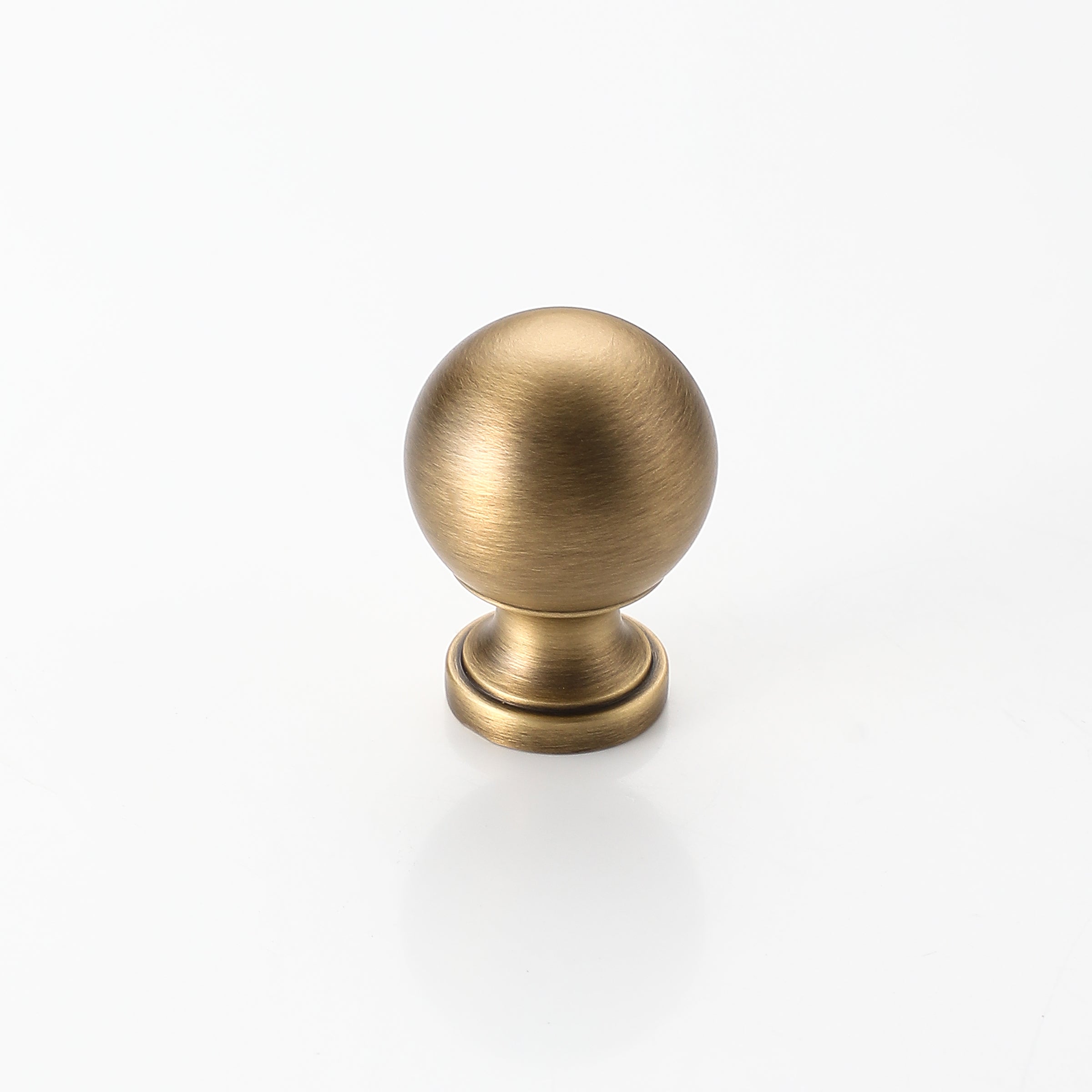 Glossy Grace Knob-Antique Brass