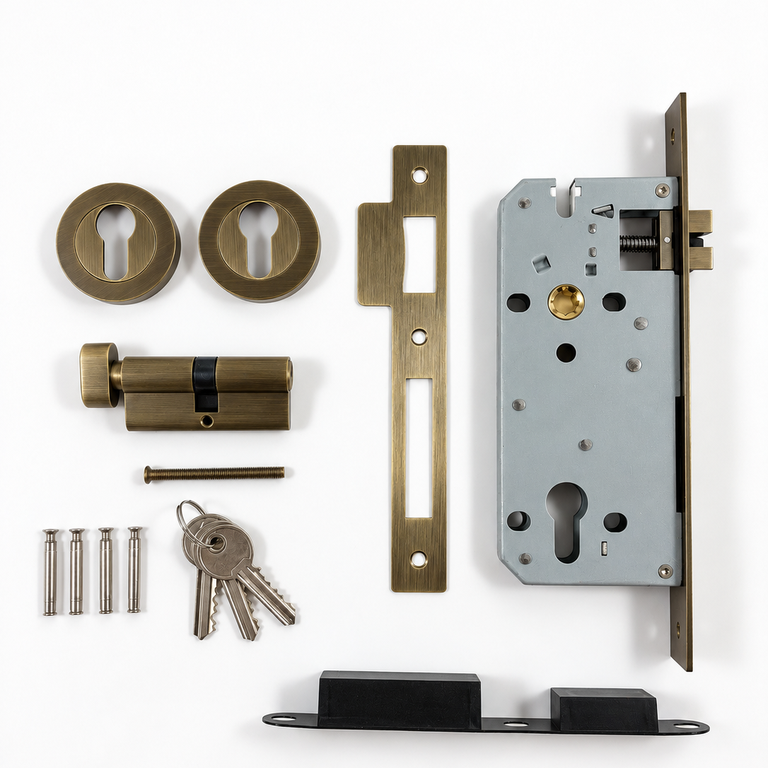 Euro Mortice Lock Set