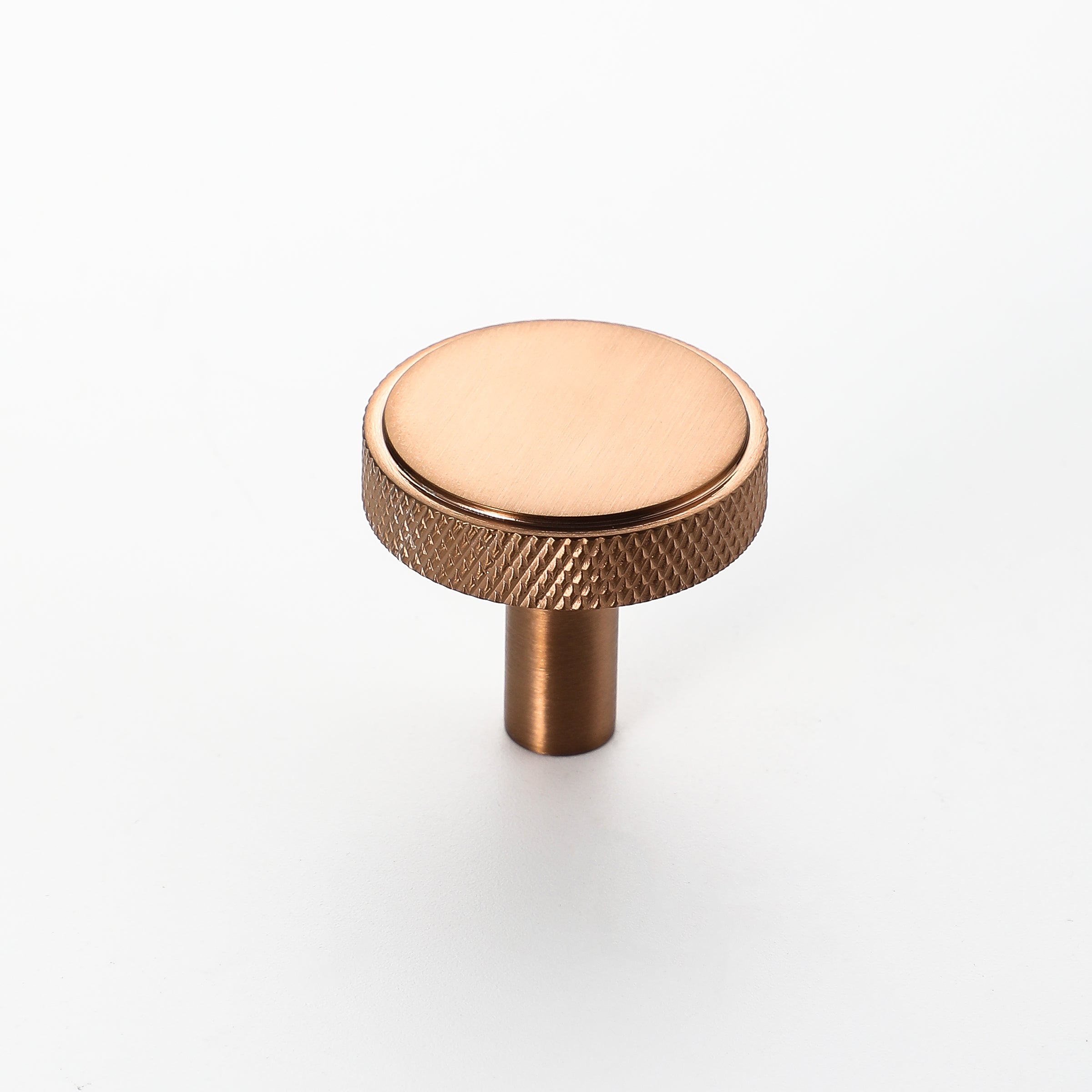 Knurled Brass Knob
