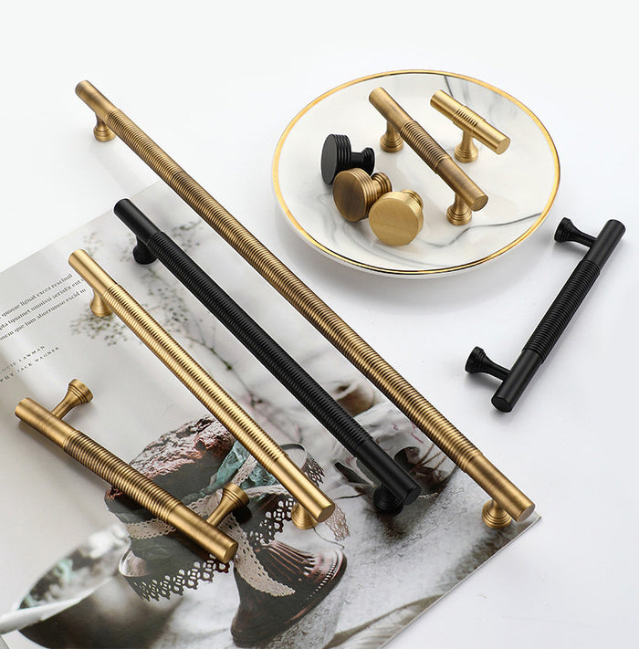 Linear Brass Handle | 7 Sizes & 2 Colors | LuxHandles Australia