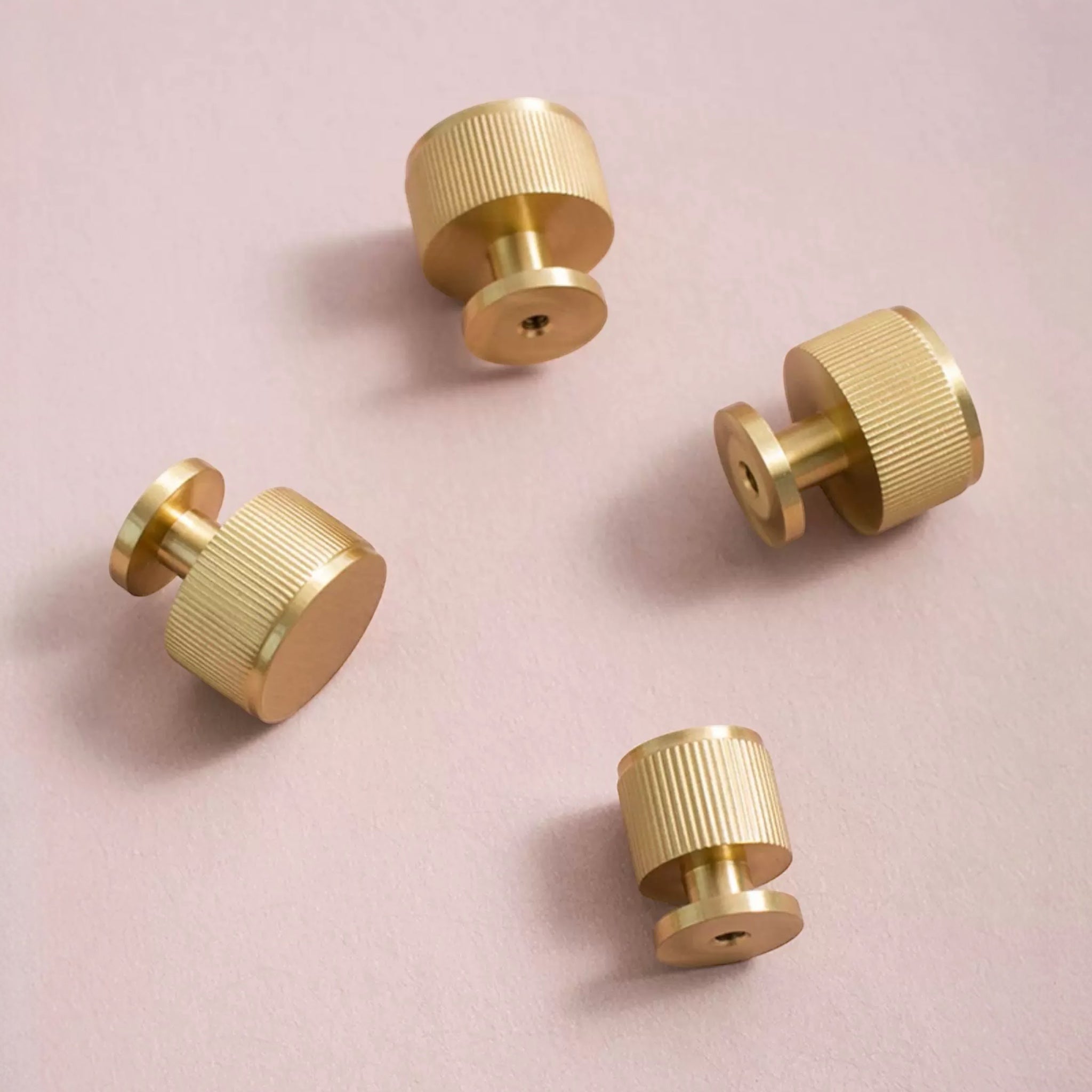 Stria Brass Knob