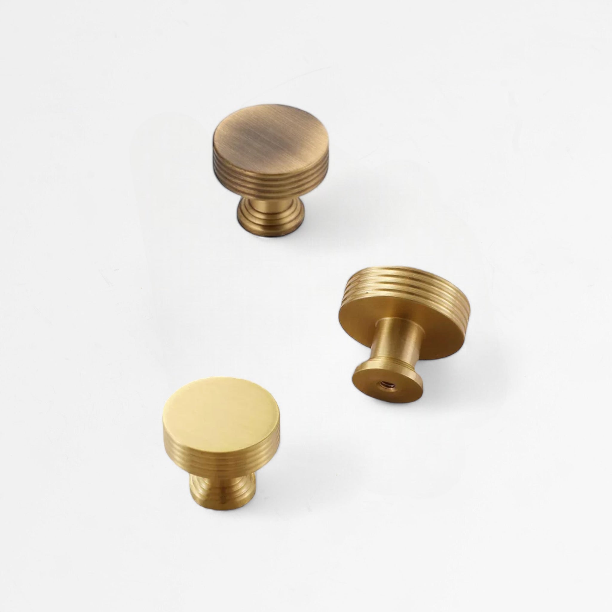 Linear Brass Knob