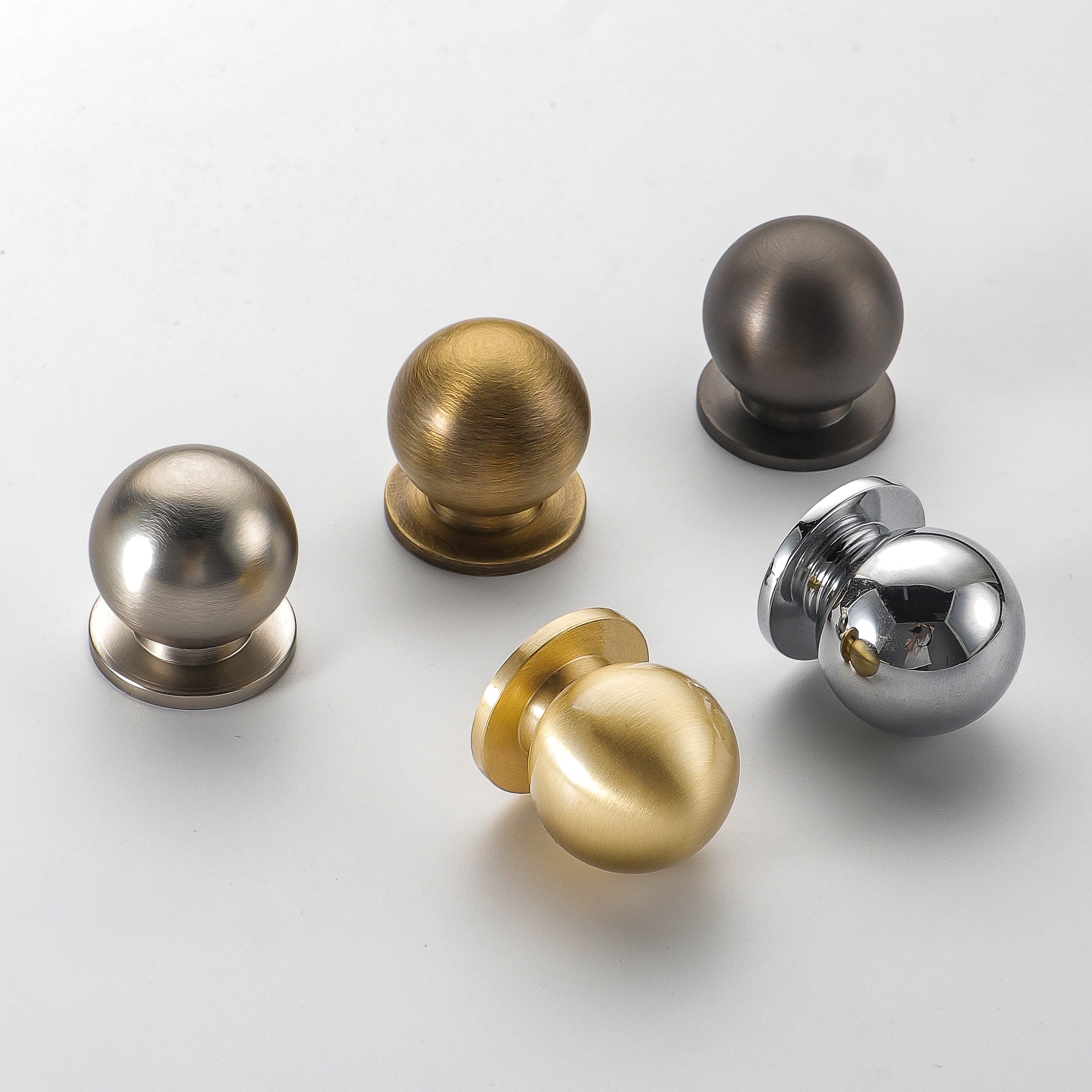 Curve D Brass Collection - Knob